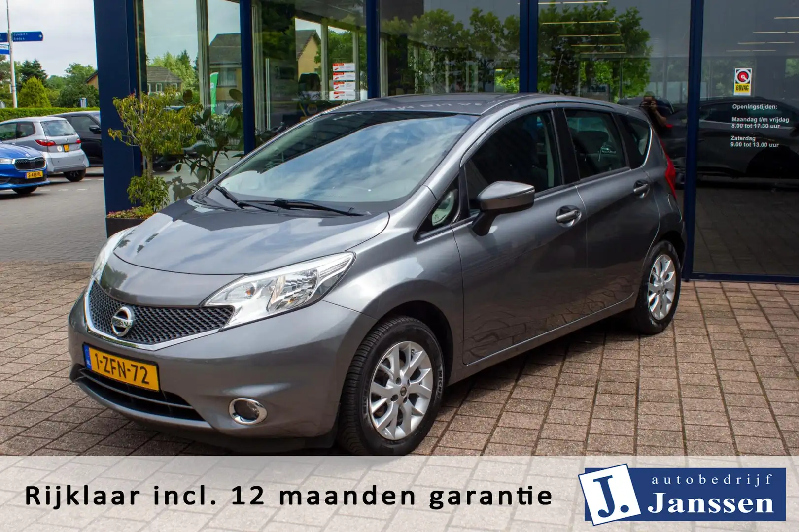 Nissan Note 1.2 Connect Edition |Prijs incl. 12 mnd garantie| Grijs - 1
