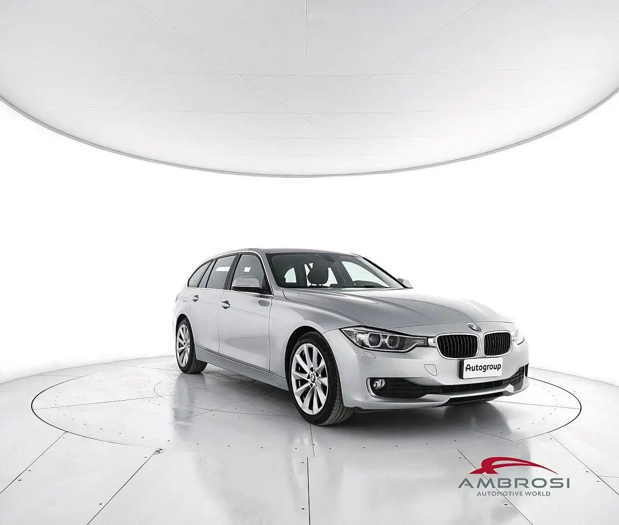 BMW 318 Touring 318d Business aut. Grigio - 2