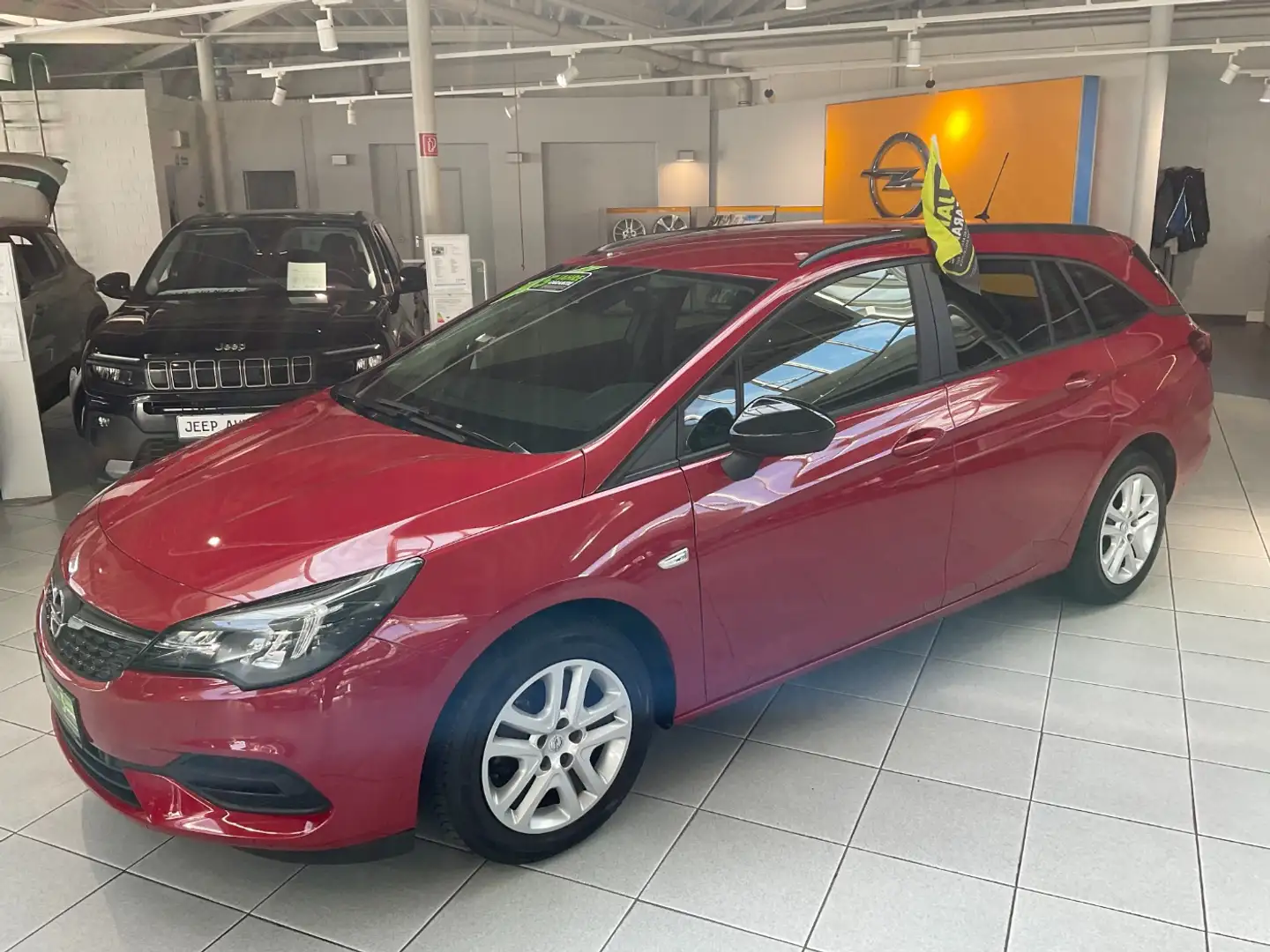 Opel Astra K 1.2 ST LED,PDC,Lenk+Sitzhzg,Allwetterr. Rot - 2