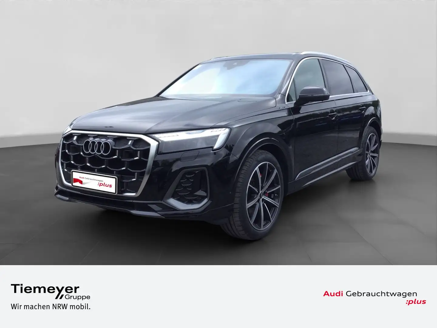 Audi Q7 45 TDI Q 2x S LINE 7-SITZE LM21 LUFT AHK PANO Schwarz - 1