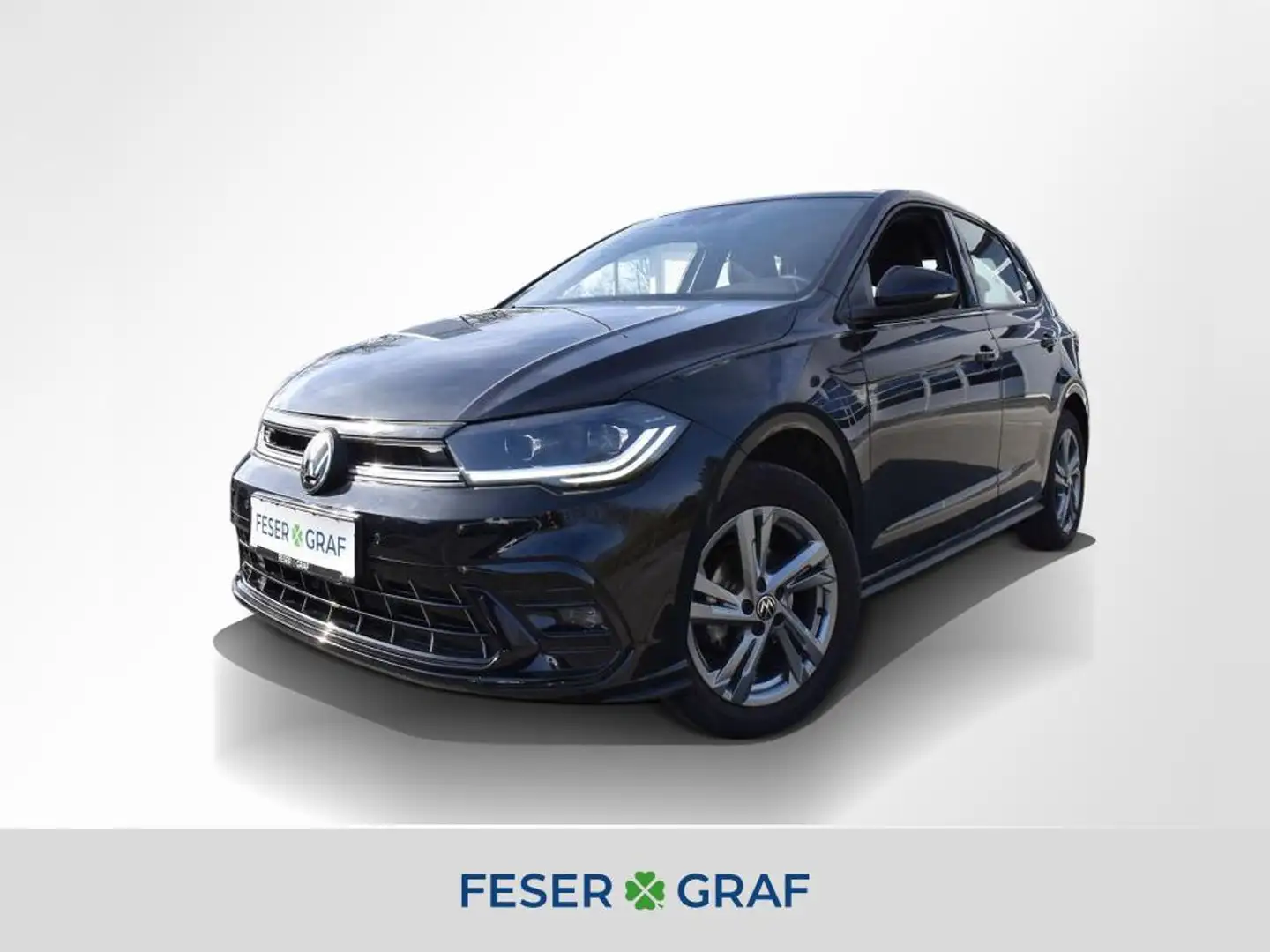Volkswagen Polo TSi DSG R-LINE ACC Navi Kamera IQ.LIGHT 16" Schwarz - 1