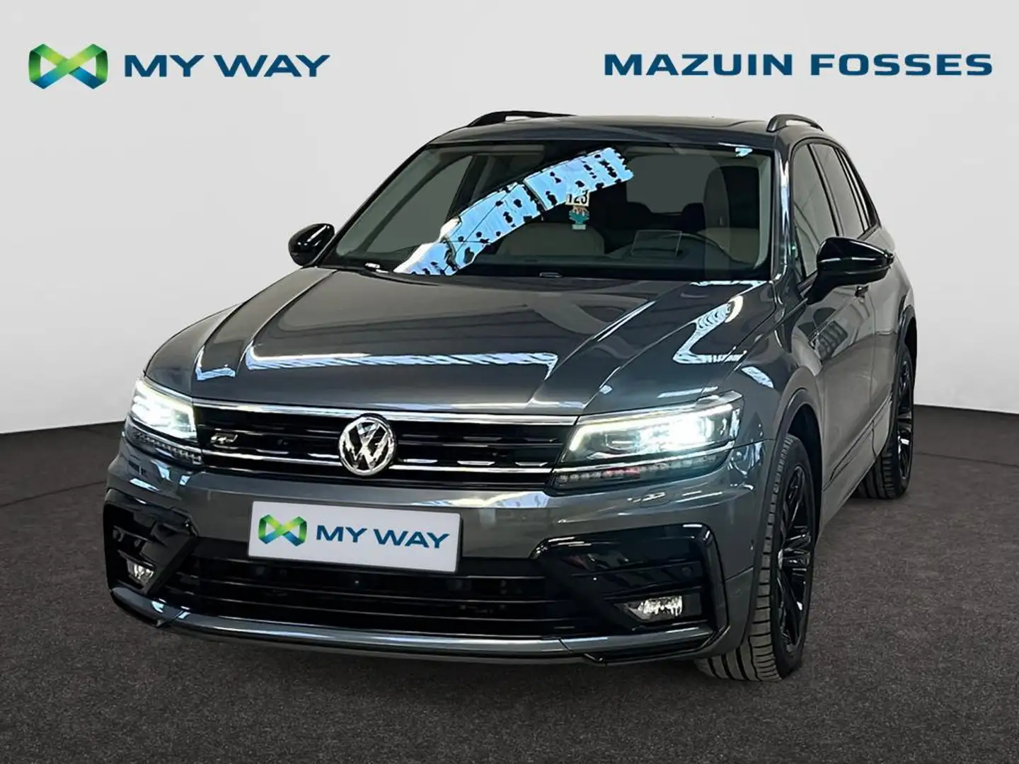 Volkswagen Tiguan Platinum 2.0 TDI SCR 4MOTION 110 kW (150 ch) 6 vitesses manuel Gris - 1