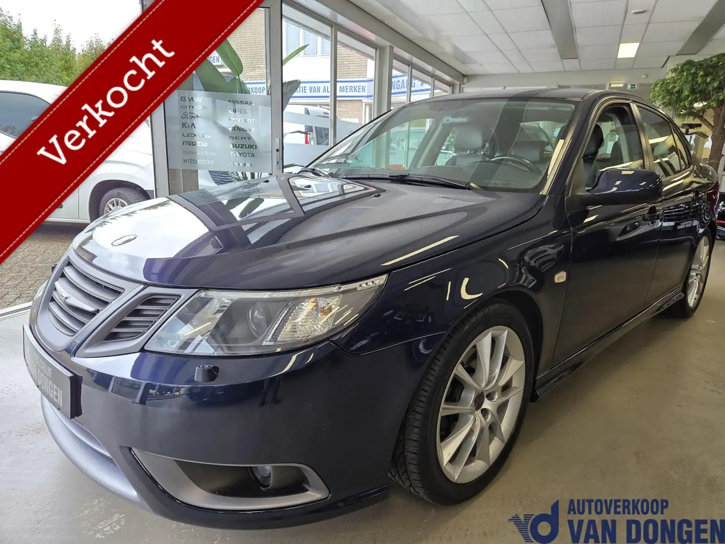 Saab 9-3 Sport Sedan 2.0 T Aero TX | Automaat | 2011 / 210 Blauw - 2