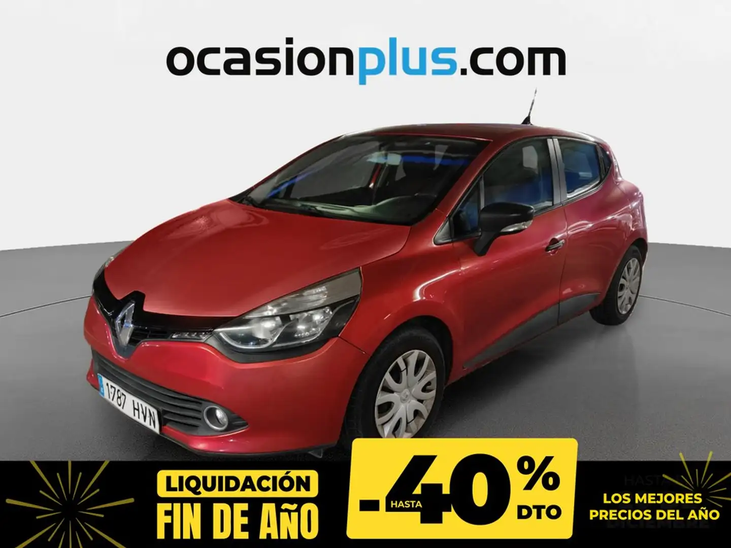 Renault Clio 1.2 Authentique Rojo - 1