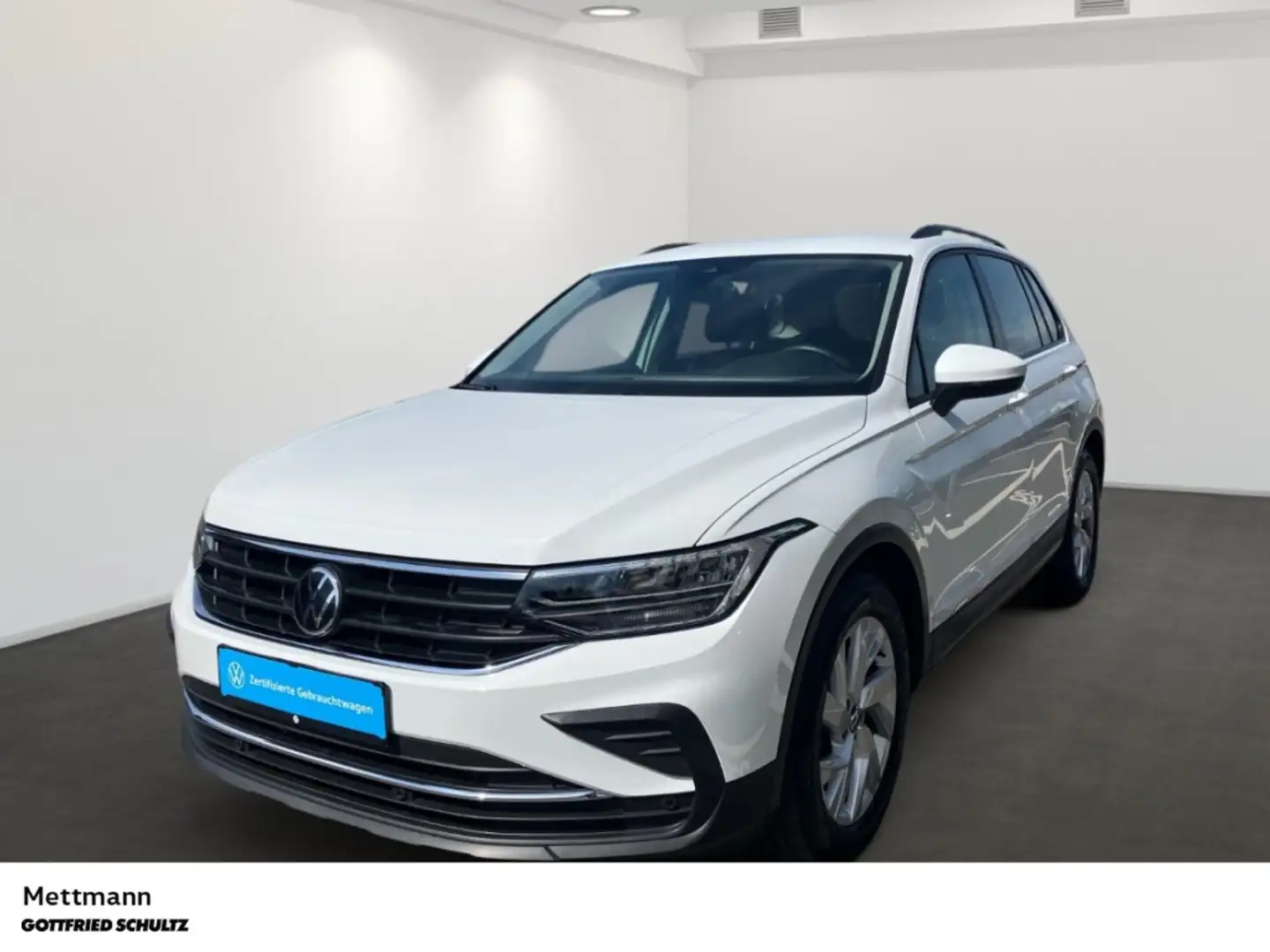 Volkswagen Tiguan 2.0 TDI Life DSG LED NAVI AHK KAMERA SHZ PDC LM ZV Weiß - 1