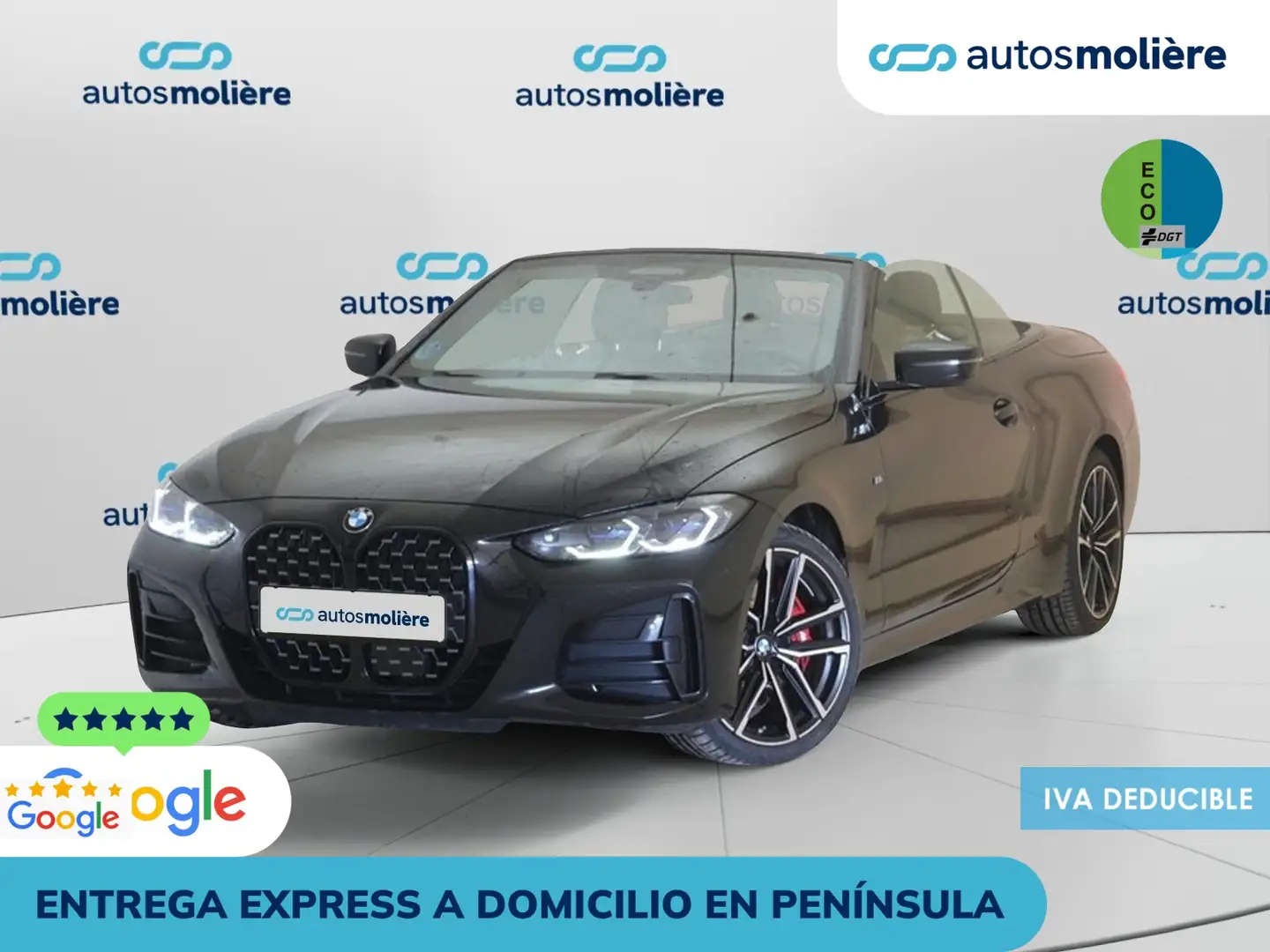 BMW 440 440dA xDrive Cabrio Nero - 2