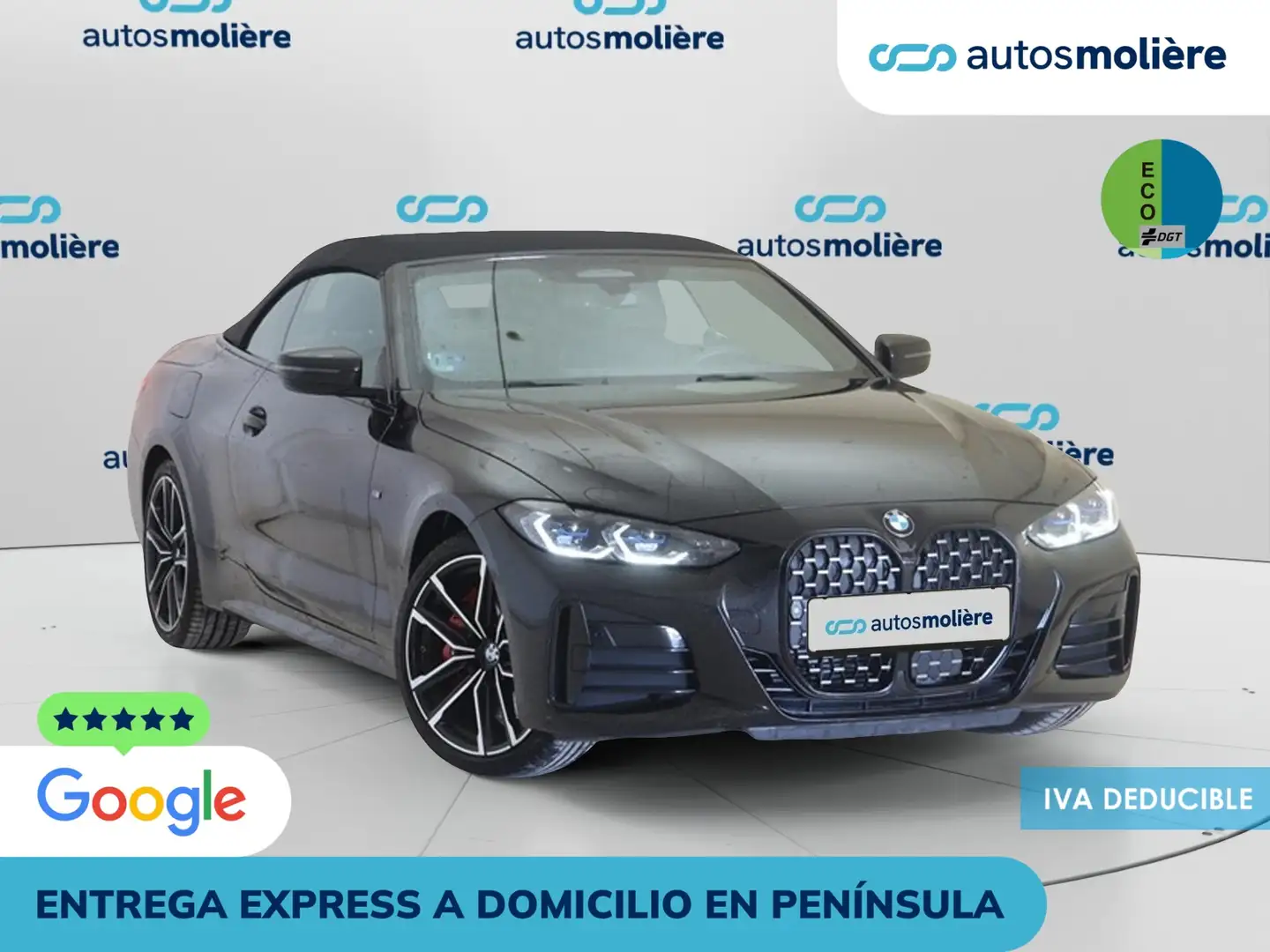 BMW 440 440dA xDrive Cabrio Nero - 1
