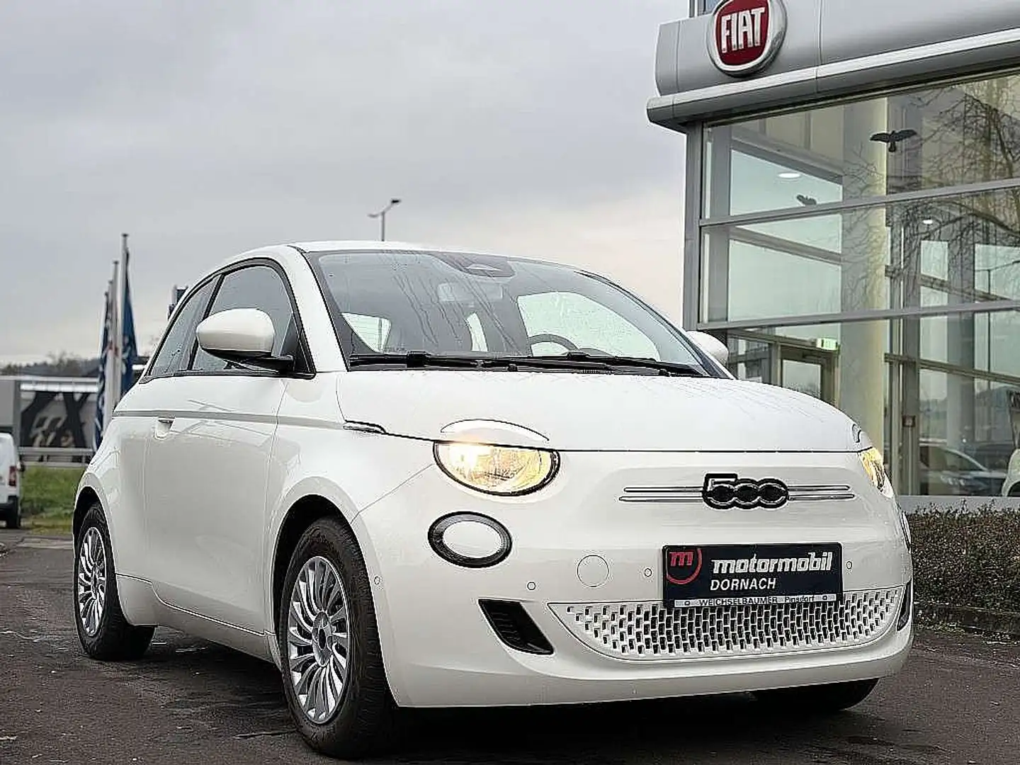 Fiat 500 Elektro  42 kWh Weiß - 1