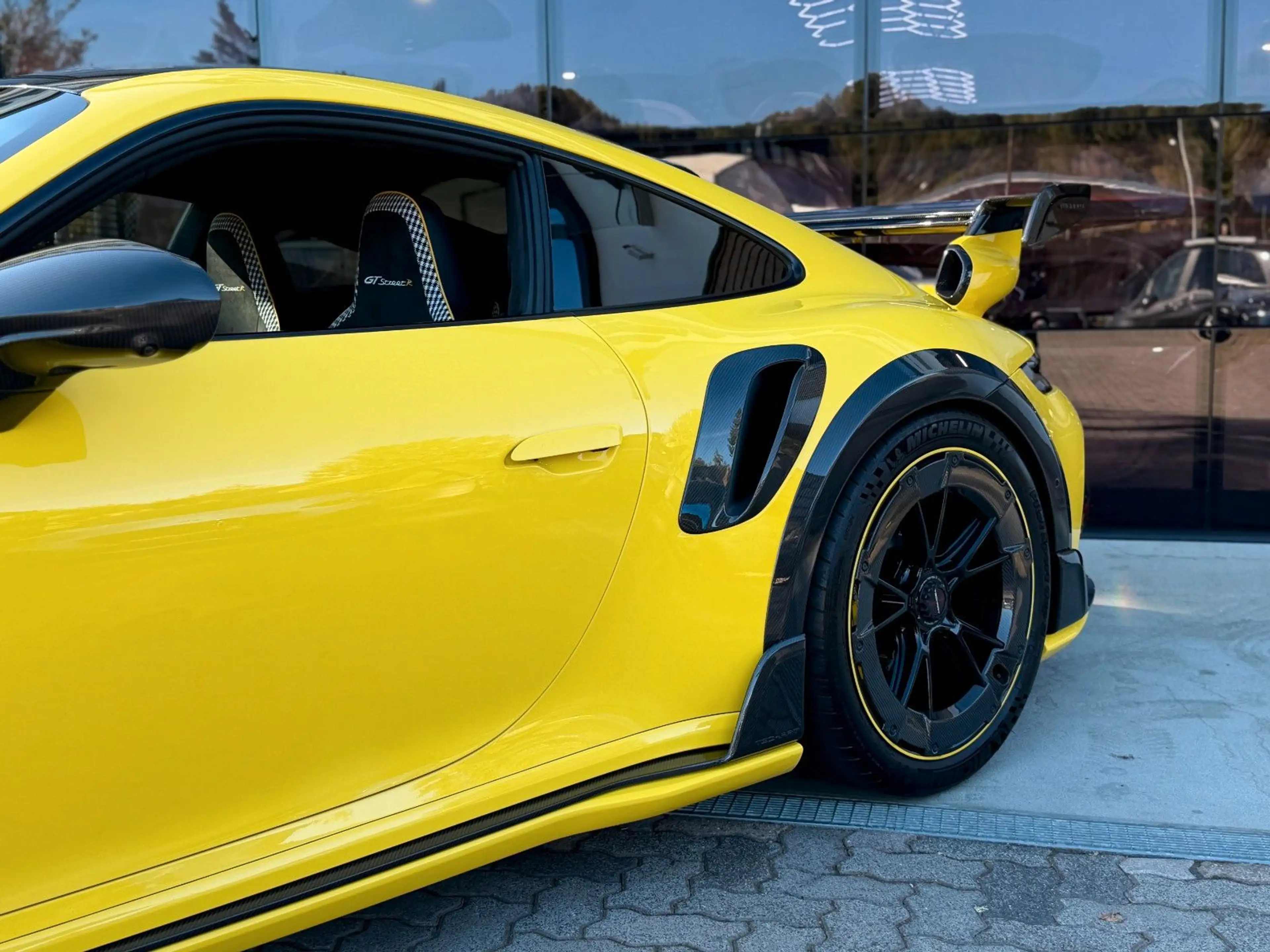 Porsche 992 911 Turbo S TECHART GTstreetR Coupe 1of87/Carbon — photo 15