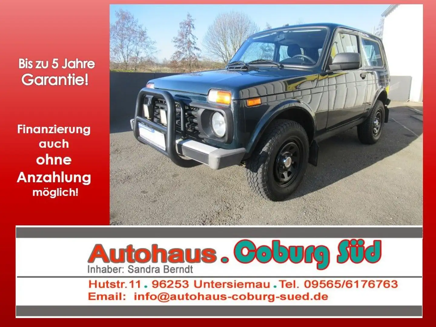 Lada Niva 4x4 DOTZ BÜGEL LED RADIO AHK SHZG neues Mod Verde - 1
