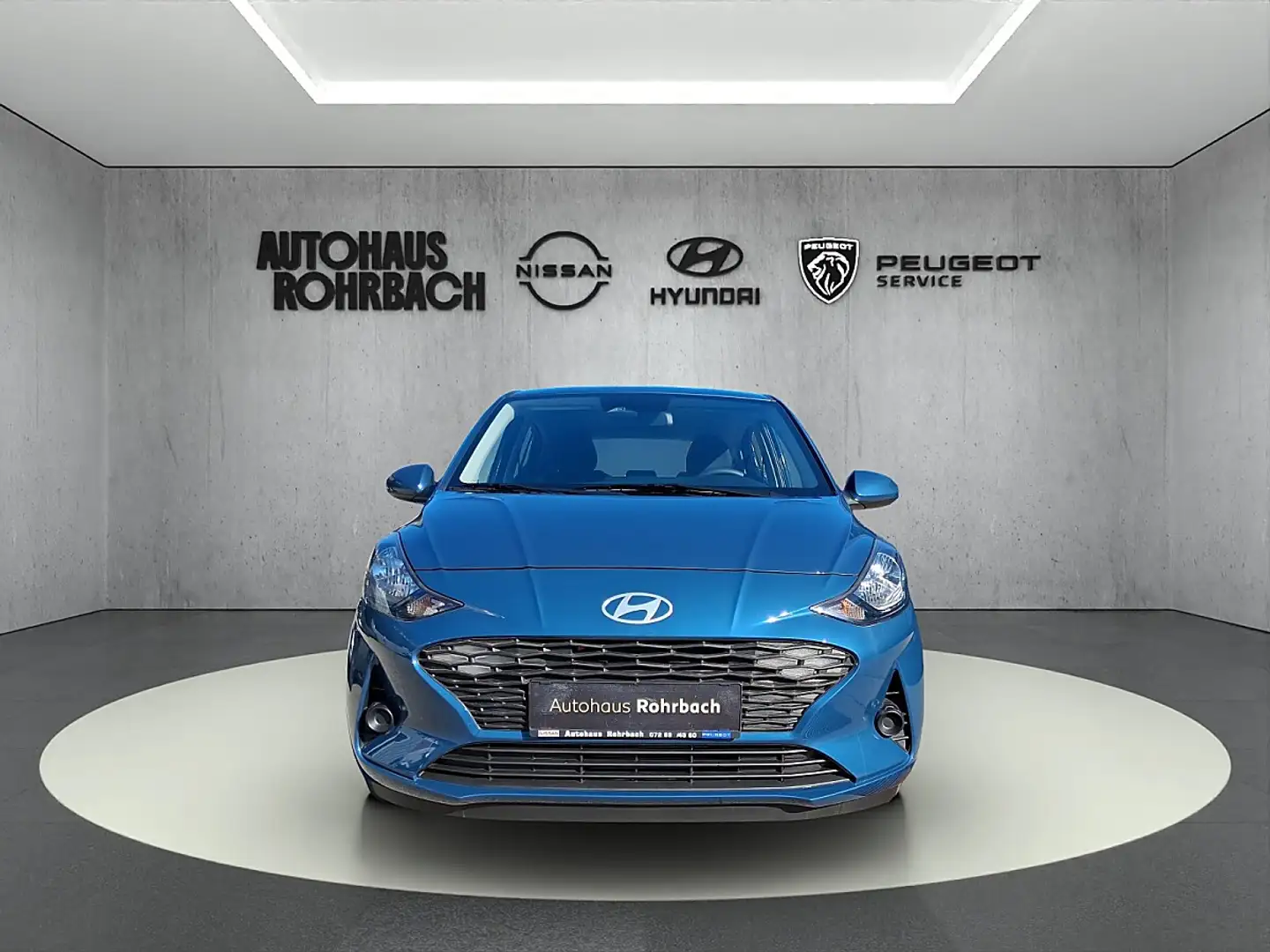 Hyundai i10 1,0 GO Blau - 2