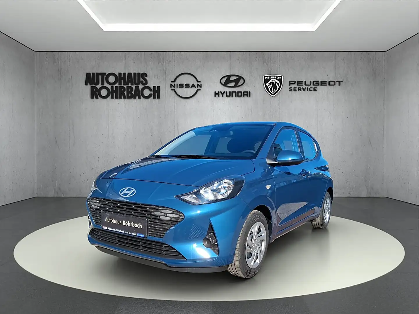 Hyundai i10 1,0 GO Blau - 1