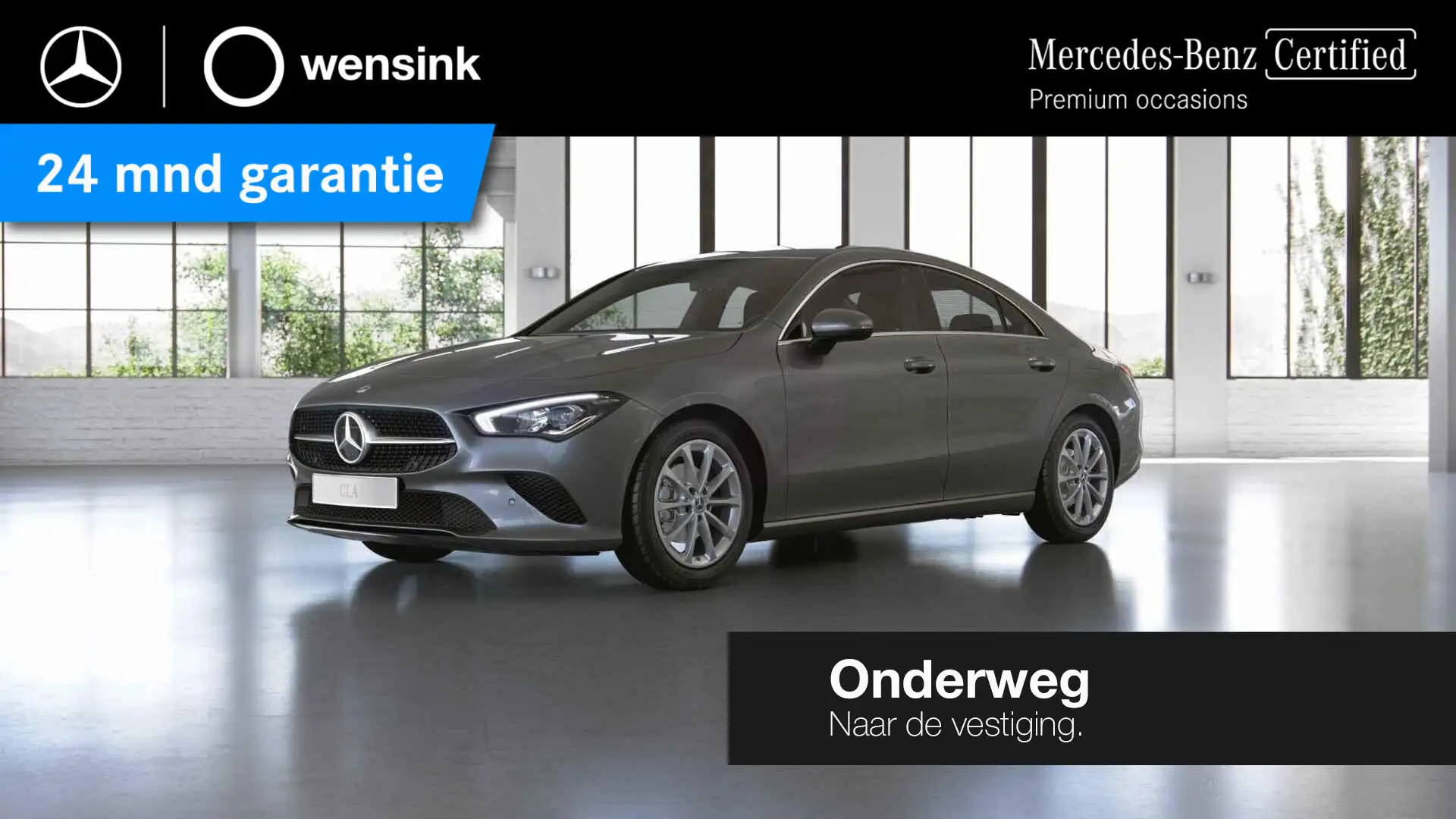 Mercedes-Benz CLA 180 Business Line | Apple Carplay | Widescreen | Stoel Grijs - 1