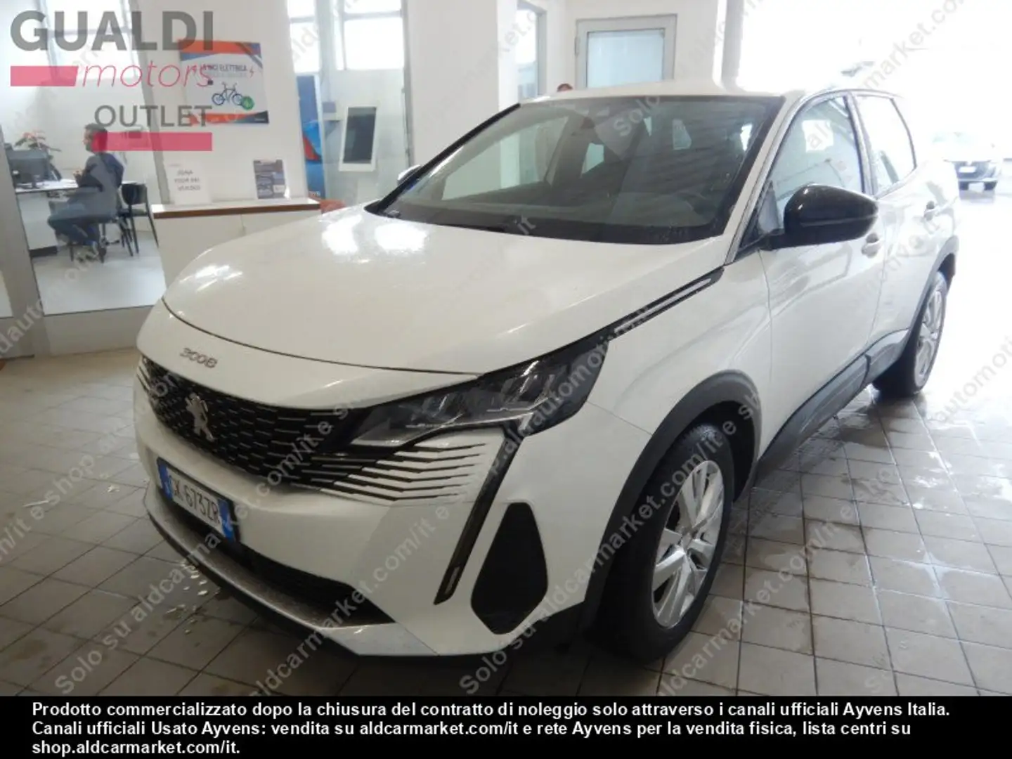 Peugeot 3008 3008 BlueHDi 130 S&S EAT8 Active Pack Bianco - 2