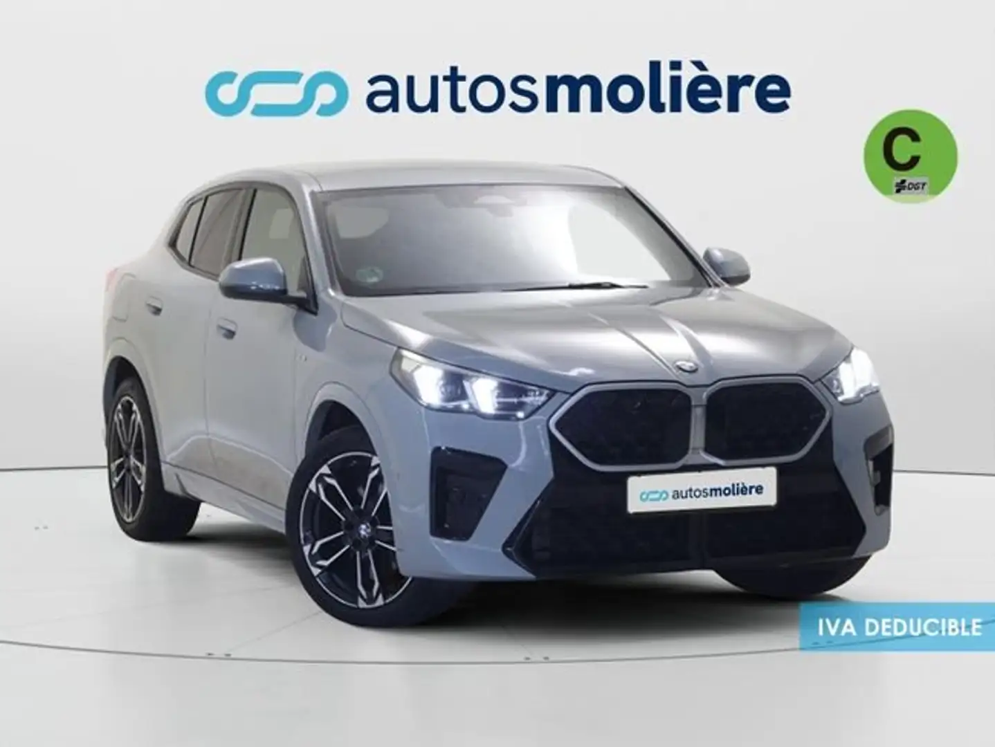 BMW X2 sDrive 18dA Gris - 2