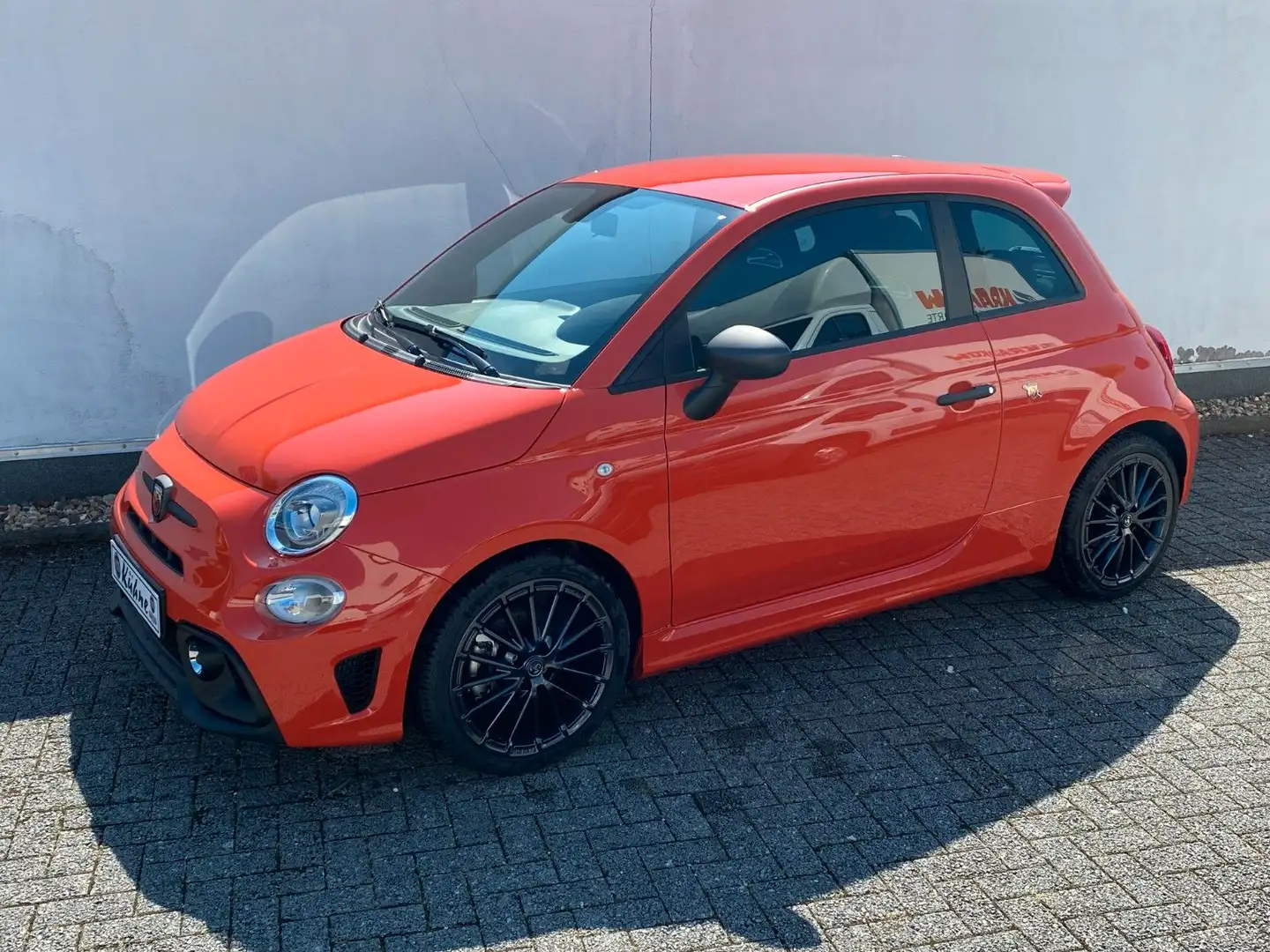 Abarth 595 1.4 T-Jet 16V 595 Sitzheizung Fahrerseite Orange - 2