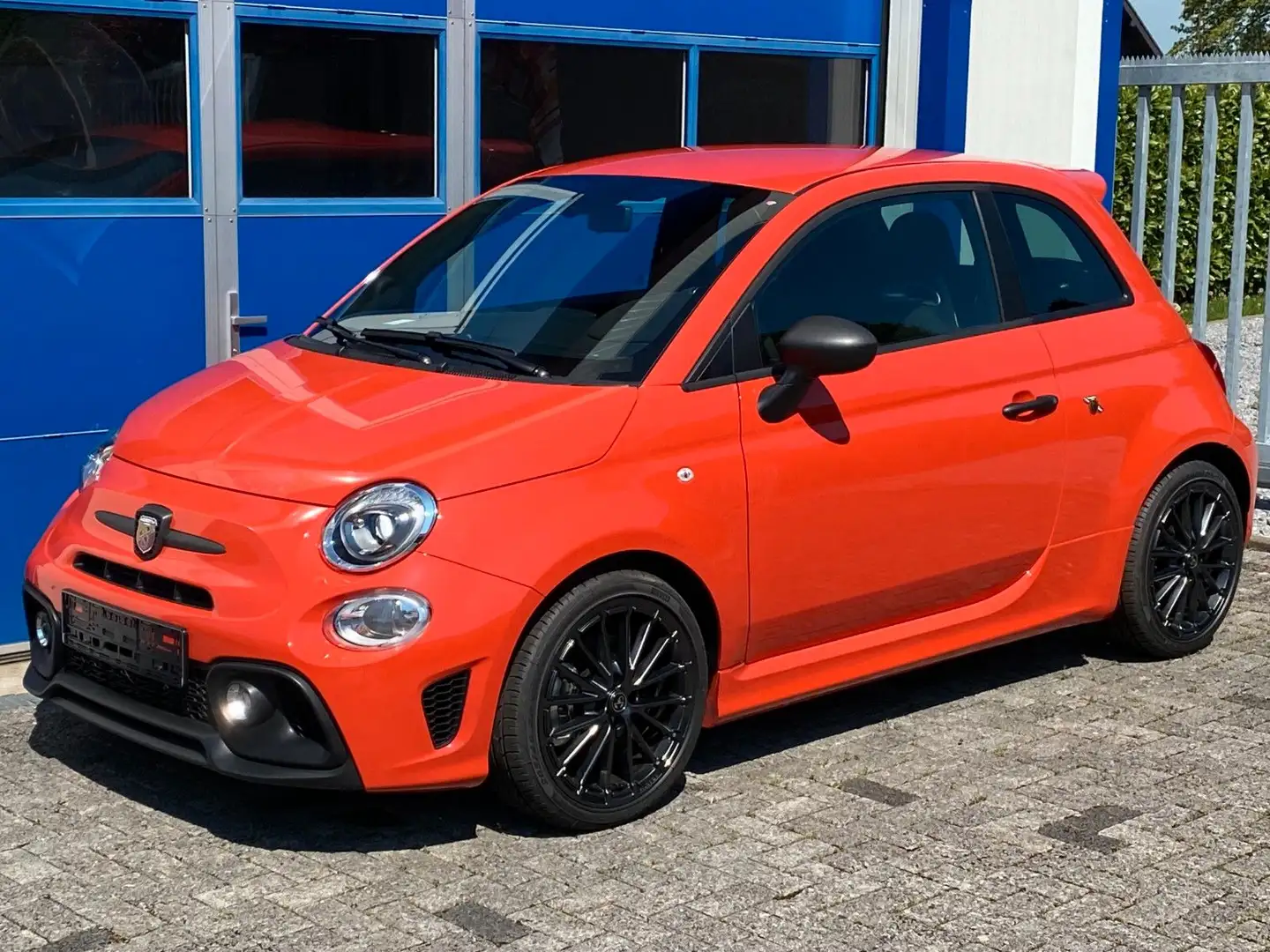 Abarth 595 1.4 T-Jet 16V 595 Sitzheizung Fahrerseite Orange - 1