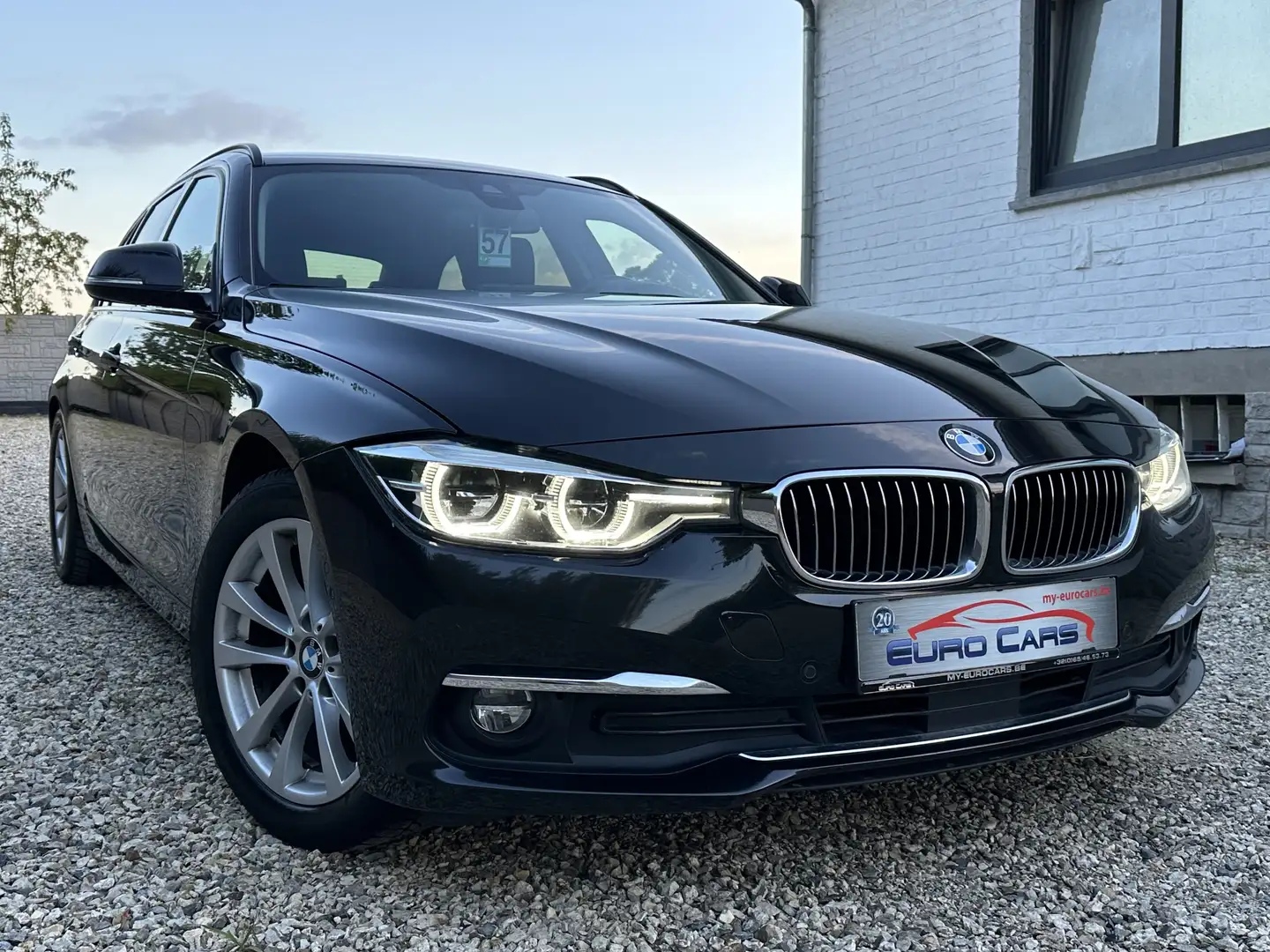 BMW 320 Touring dA ED Edition CUIR/XENON/COCKPIT/GPS/CAM Negro - 2