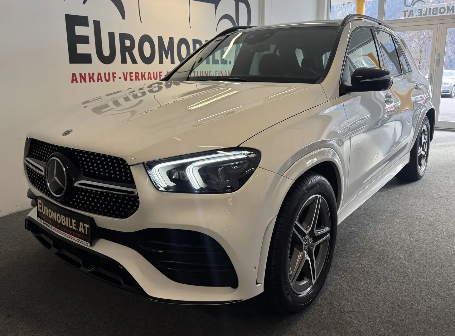 Mercedes-Benz GLE 350 de 4Matic AMG-LINE*Night-P.*PANO*360*LEDER*HU*LED* Wit - 1