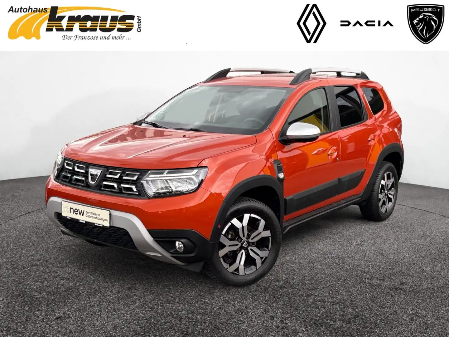 Dacia Duster II 1.3 Tce 150 Prestige 4x4 KAM KLIMA Orange - 1