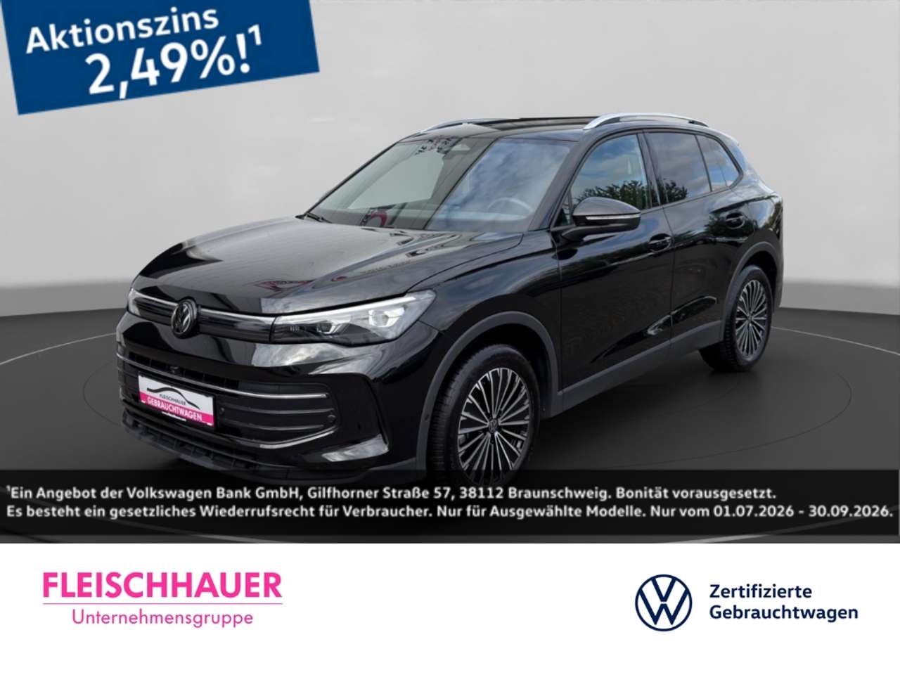Volkswagen Tiguan — Volkswagen Tiguan 1.5 eTSI Goal Matrix+AHK+CarPlay+Navi+ACC+PDC-Plus