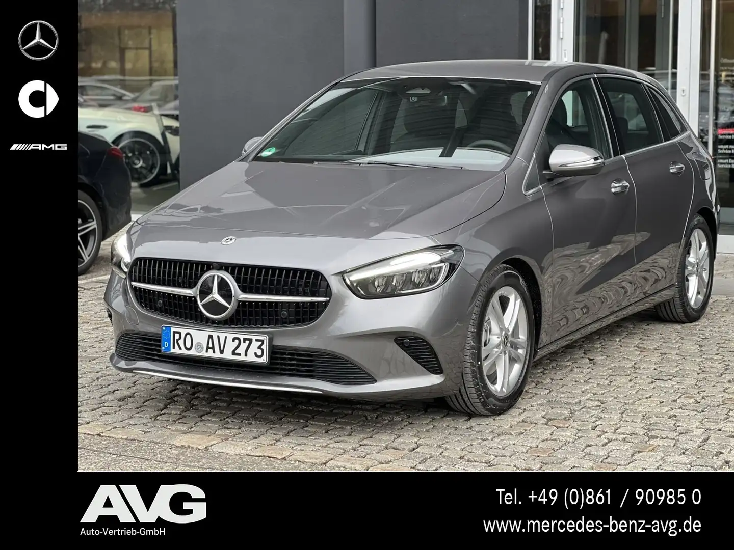 Mercedes-Benz B 180 B 180 Progressive Advanced+ LED AHK Distr RF Navi Grau - 1