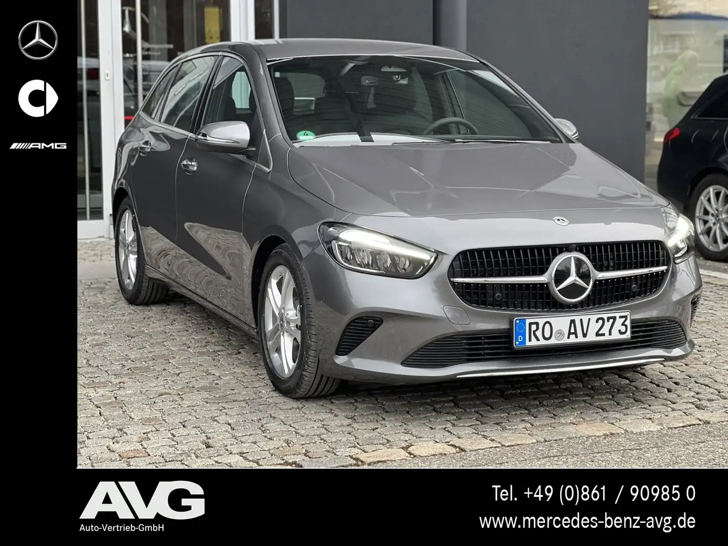 Mercedes-Benz B 180 B 180 Progressive Advanced+ LED AHK Distr RF Navi Grau - 2