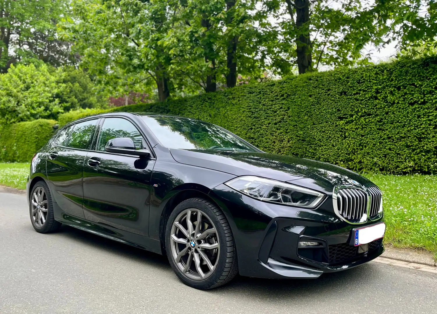 BMW 118 118i Hatch Zwart - 1