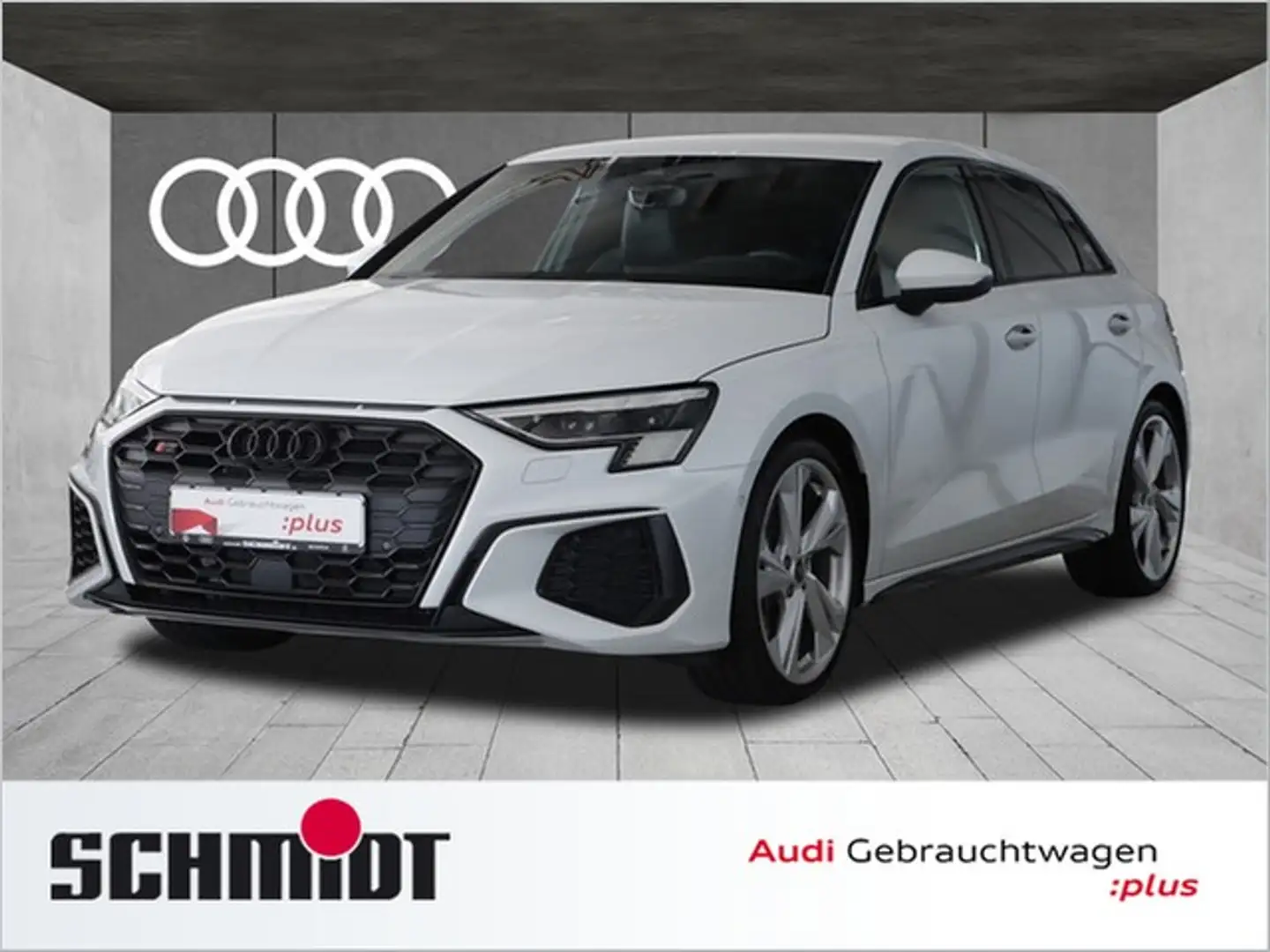 Audi S3 Sportback B&O Matrix LED Navi+ LM19 ACC Kamera Weiß - 1