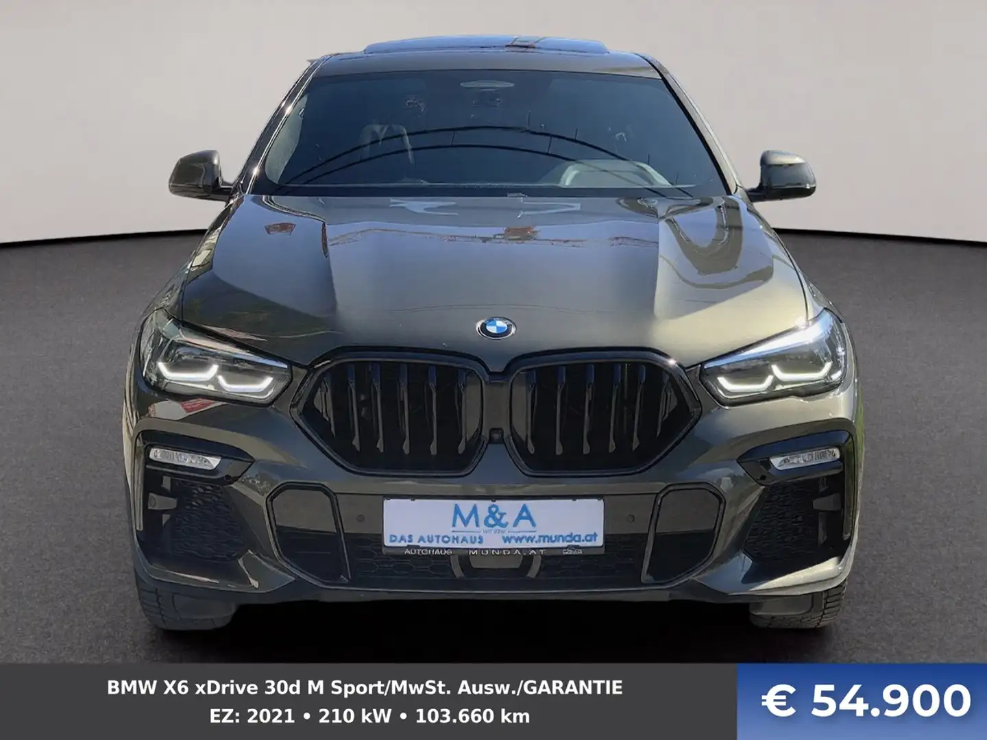 BMW X6 xDrive 30d M Sport/MwSt. Ausw./GARANTIE Braun - 2