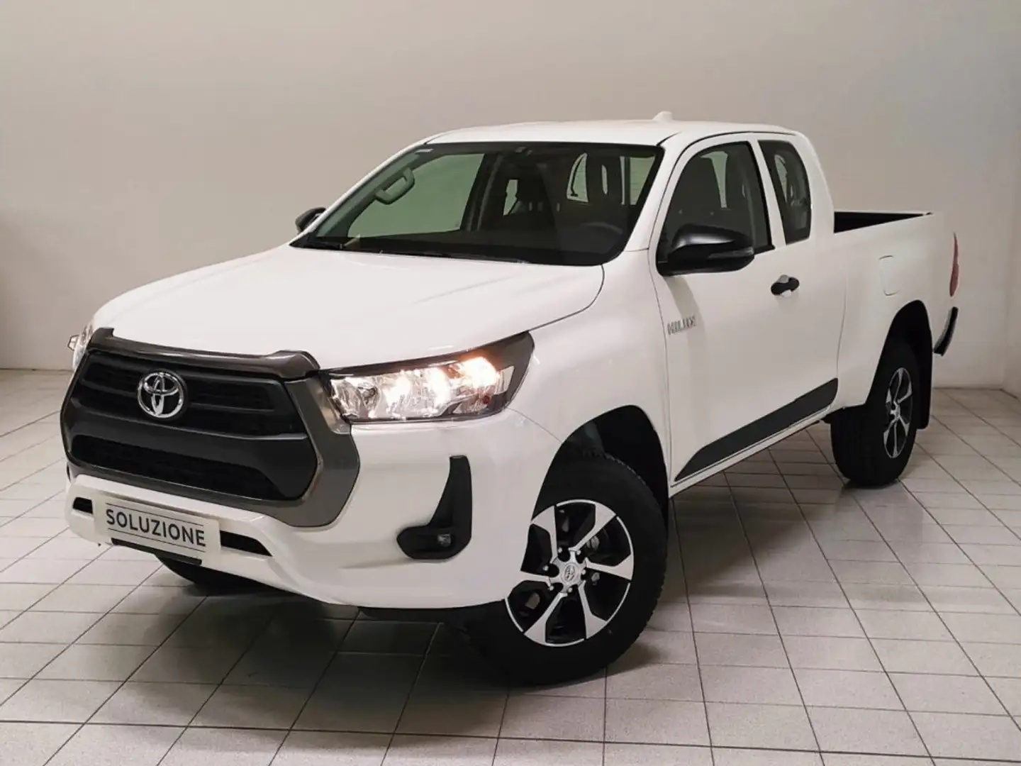 Toyota Hilux 2.4 D-4D 4WD Extra Cab PRONTA CONSEGNA KM 0 Blanc - 1