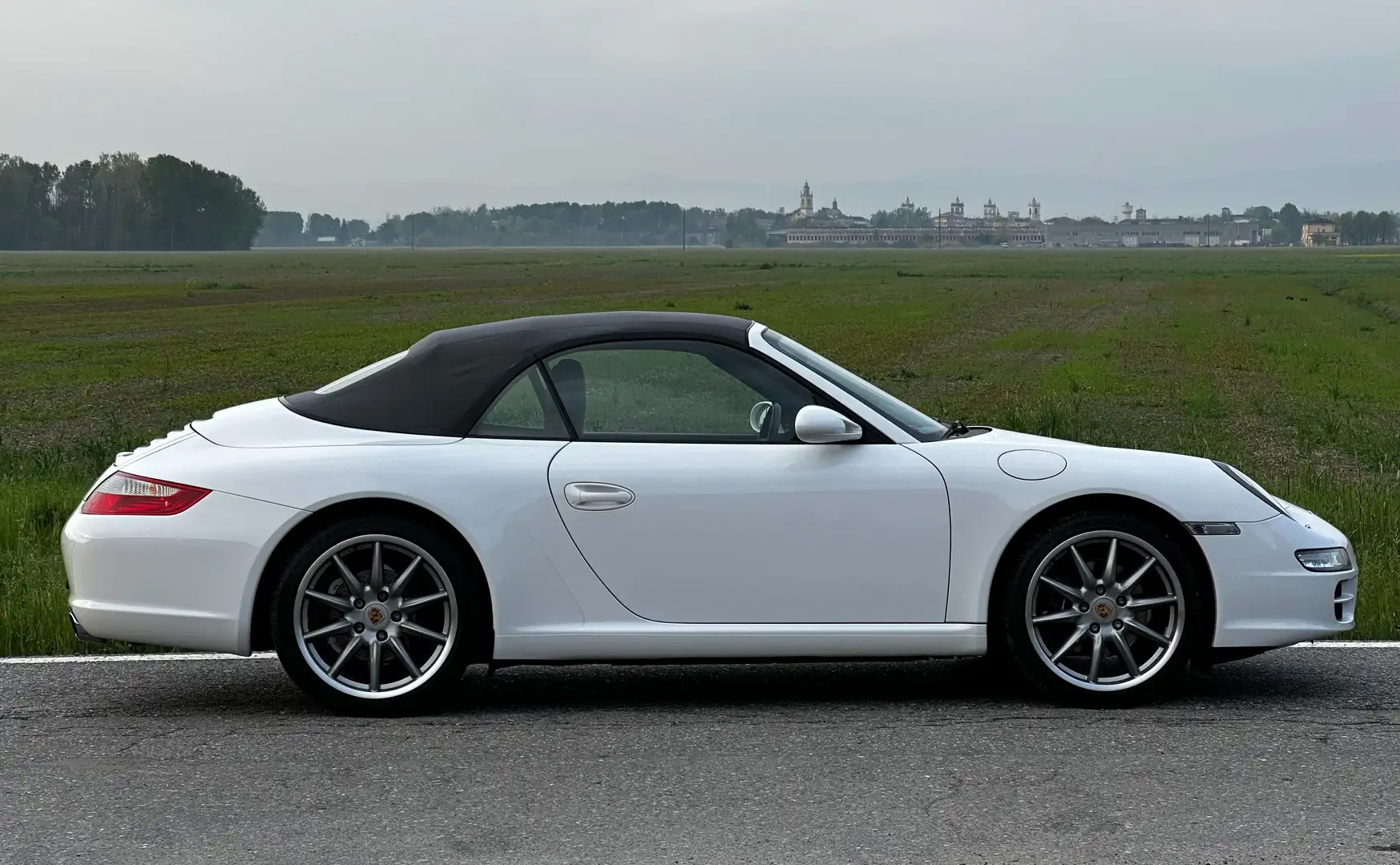 Porsche 997 911 997 cabriolet italiana manuale sport chrono Bianco - 1