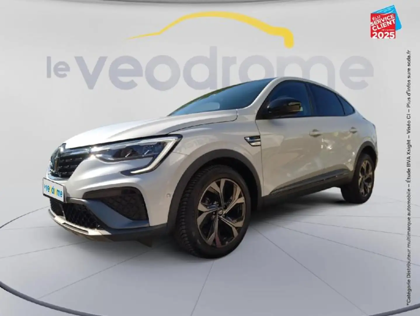 Renault Arkana 1.3 TCe mild hybrid 160ch RS Line EDC -22 Sieges chauf GPS Camera Blanc - 1