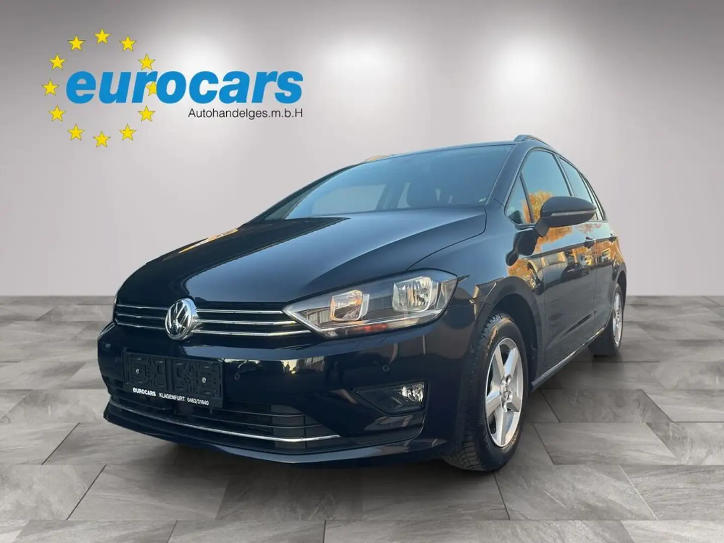 Volkswagen Golf Sportsvan 1,6 TDI Schwarz - 1