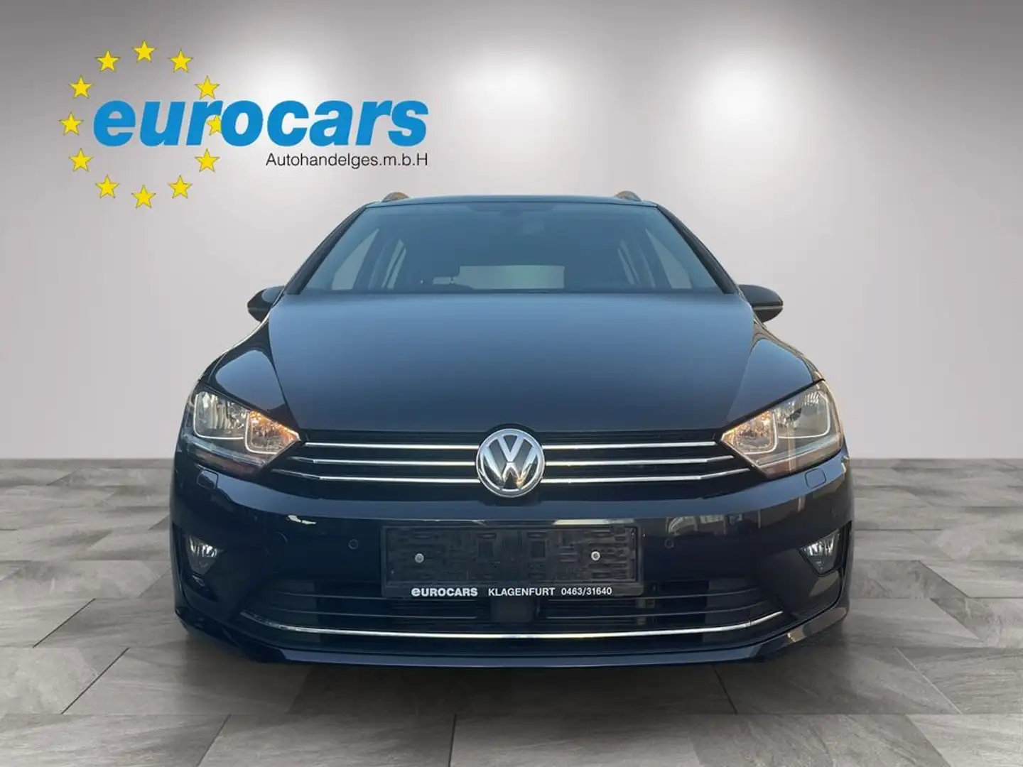 Volkswagen Golf Sportsvan 1,6 TDI Schwarz - 2