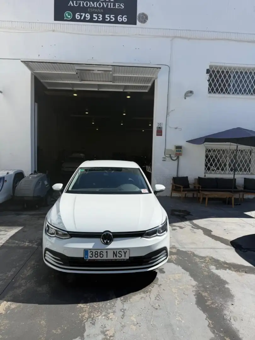 Volkswagen Golf Pequeño Manual de 5 Puertas Blanco - 2