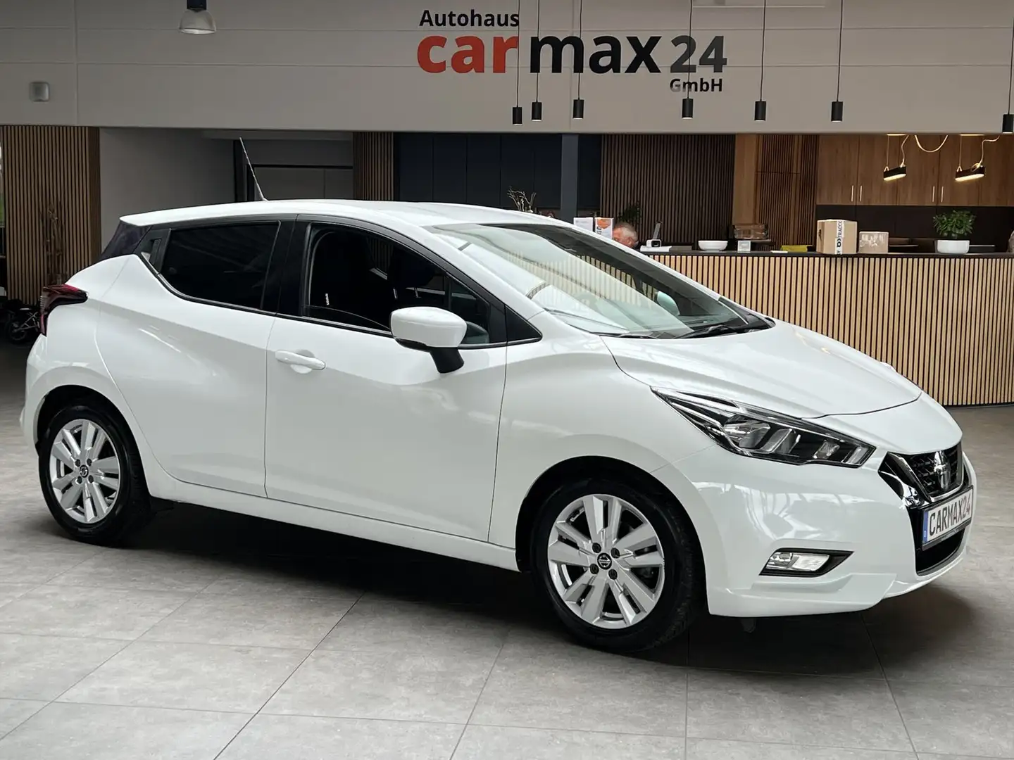 Nissan Micra N-Way Automatik Kamera PDC 1. Hand DAB SHZ Weiß - 1