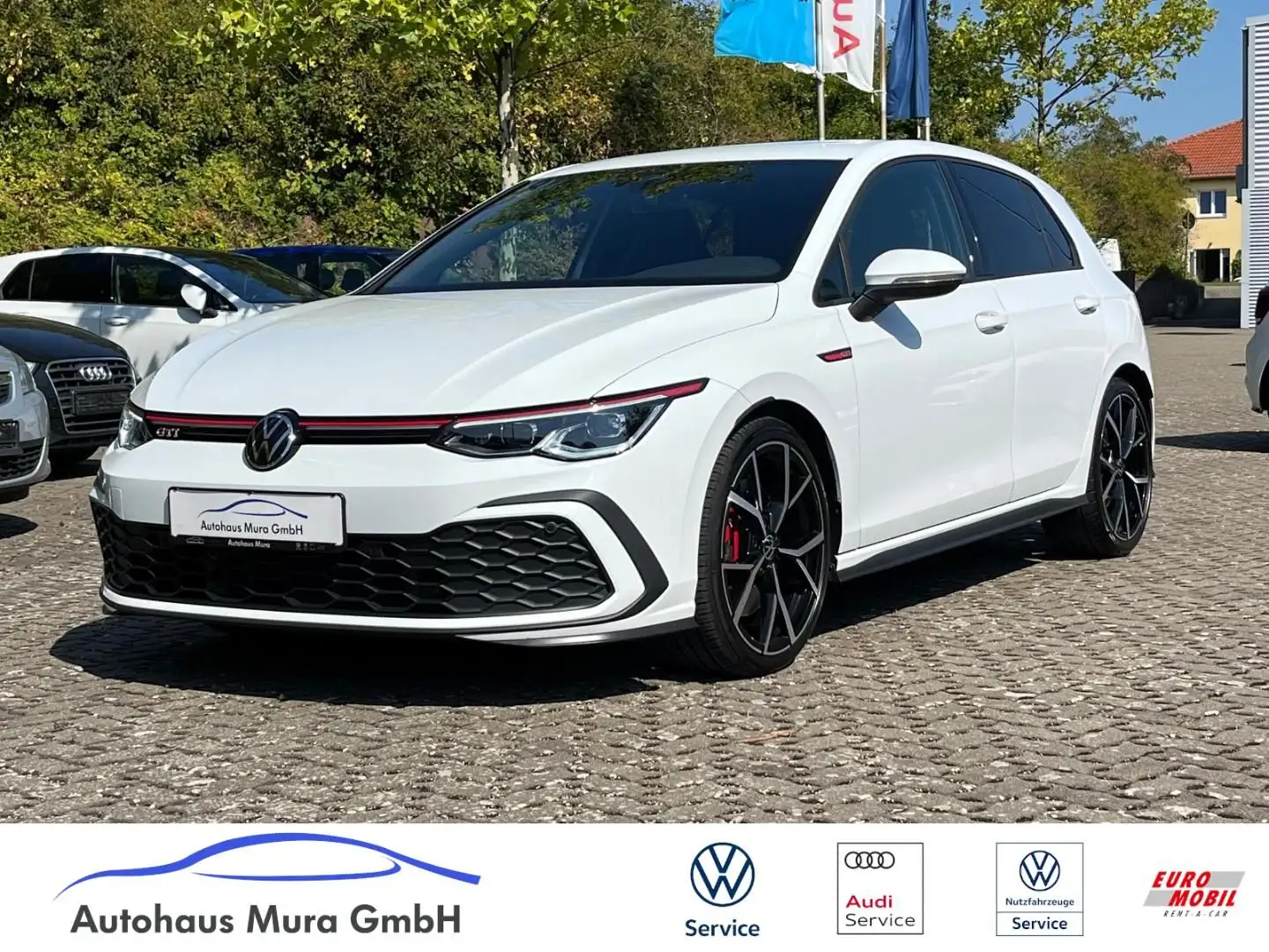 Volkswagen Golf GTI 2.0TSI DSG IQ/Matrix 19" ACC Navi Blanc - 1