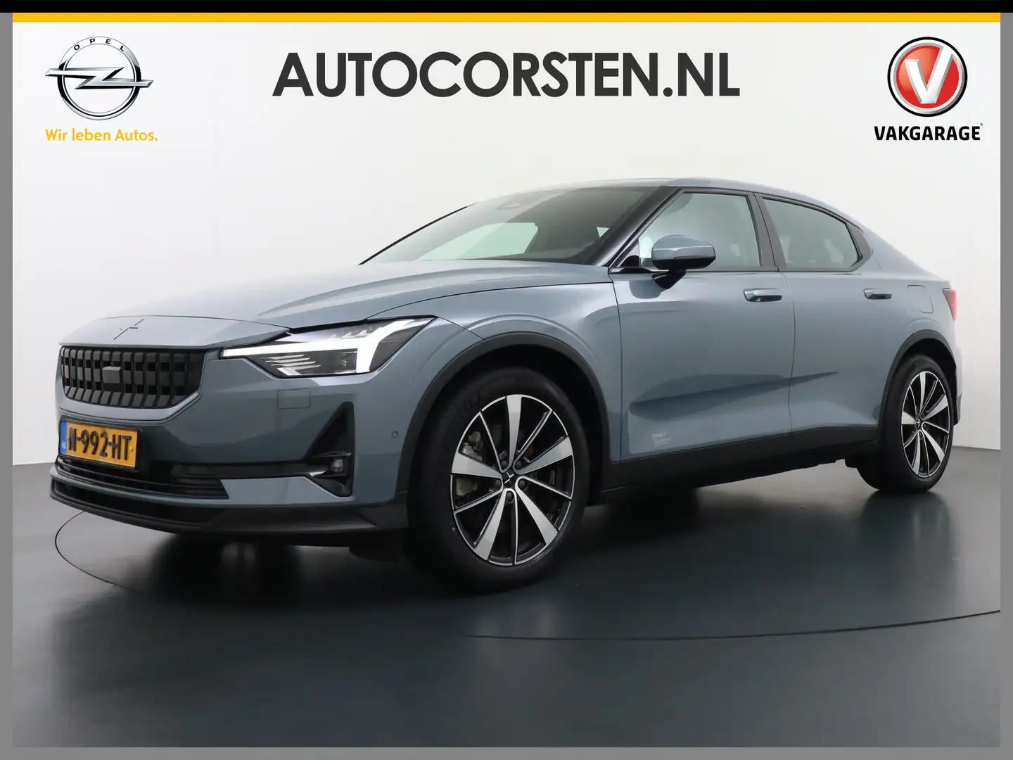 Polestar 2 AUT. 408 pk Long Range Dual Motor 78kWh Trekhaak P Gris - 1