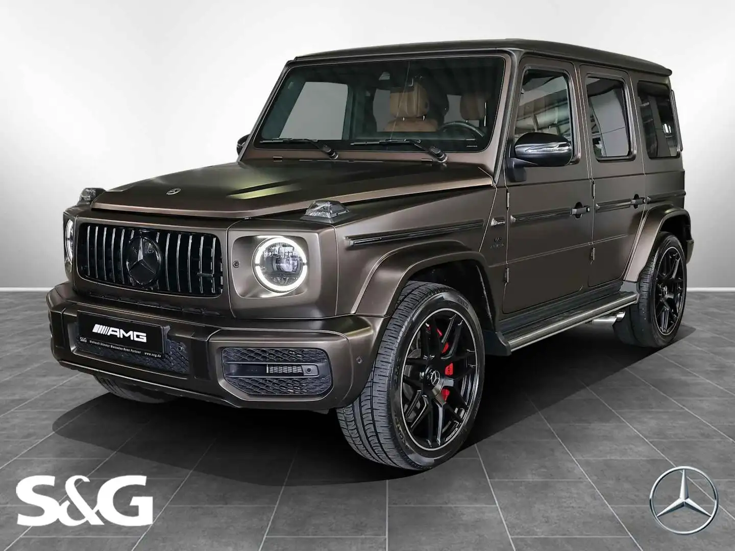 Mercedes-Benz G 63 AMG AMG BURMESTER+TOTWINKEL+360°+NIGHTPAKET Bruin - 1