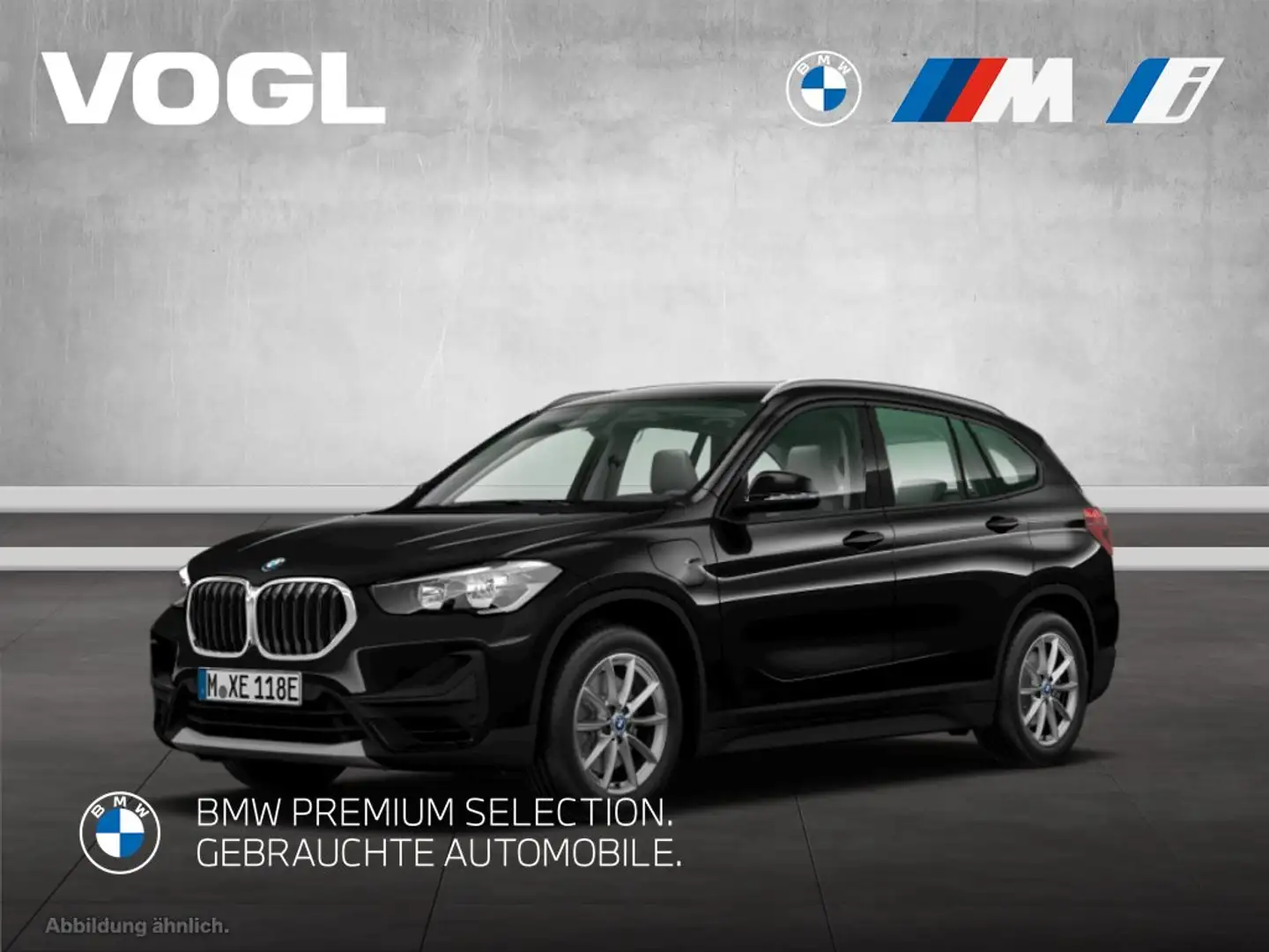 BMW X1 xDrive25e Schwarz - 1