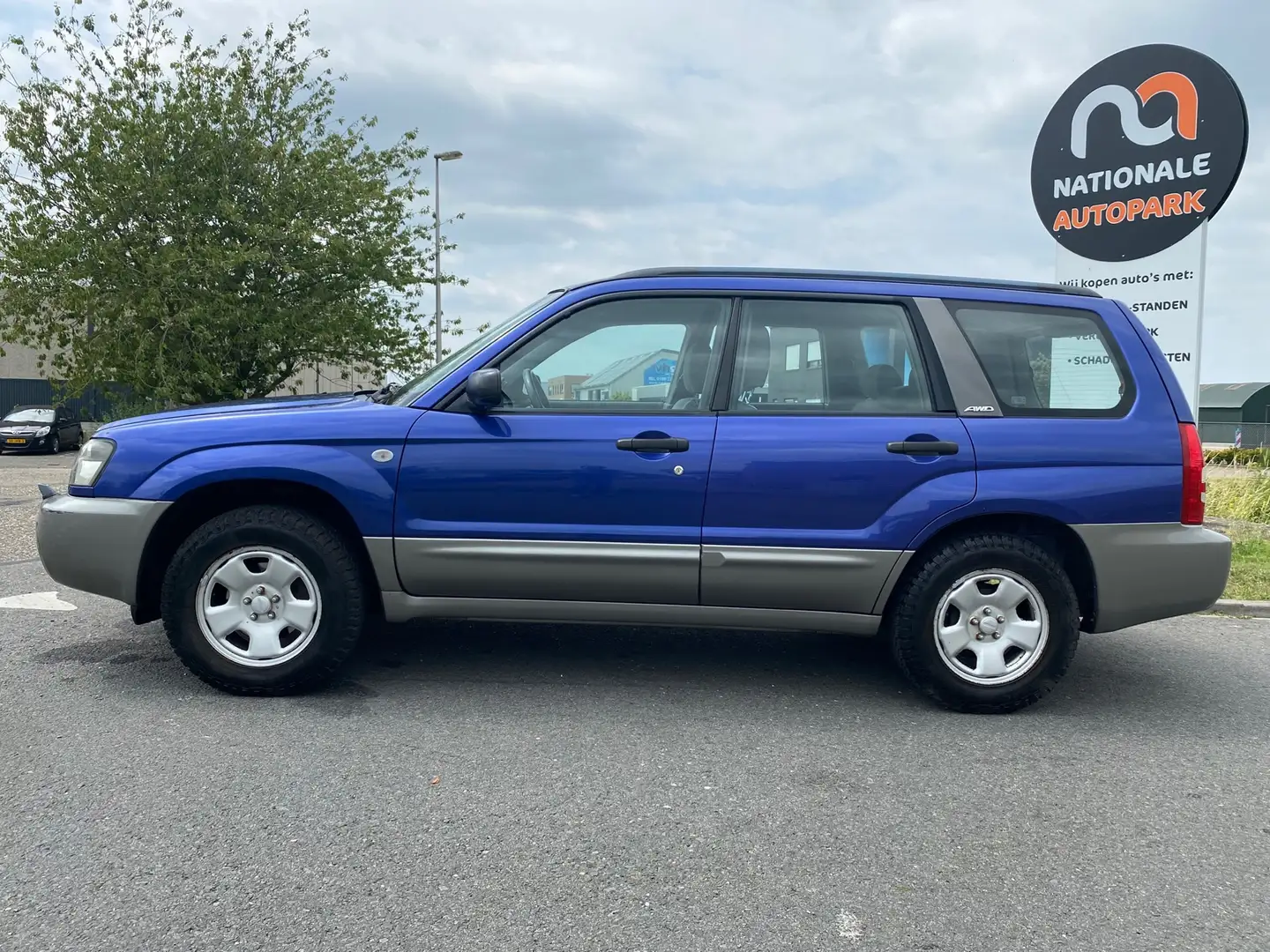 Subaru Forester 2005 * 2.0 AWD * LMV * ELEC. RAMEN * AIRCO * Blauw - 2