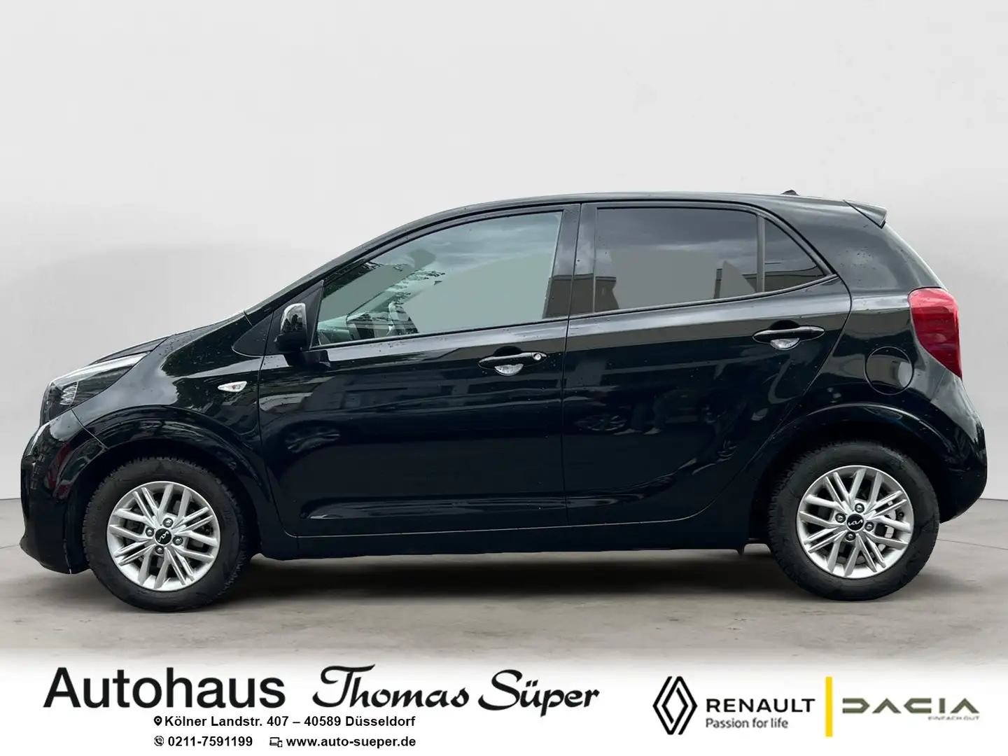 Kia Picanto 1.0 Aut. Vision CARPLAY KAMERA SITZHEIZUNG DAB LHZ Negro - 2