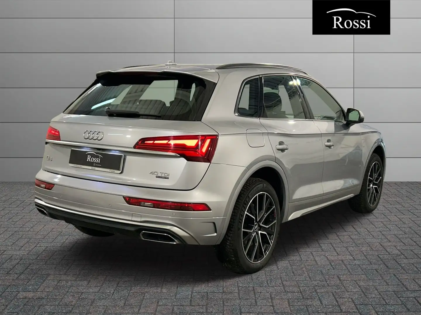Audi Q5 40 2.0 tdi mhev 12V S line quattro s-tronic Ezüst - 2