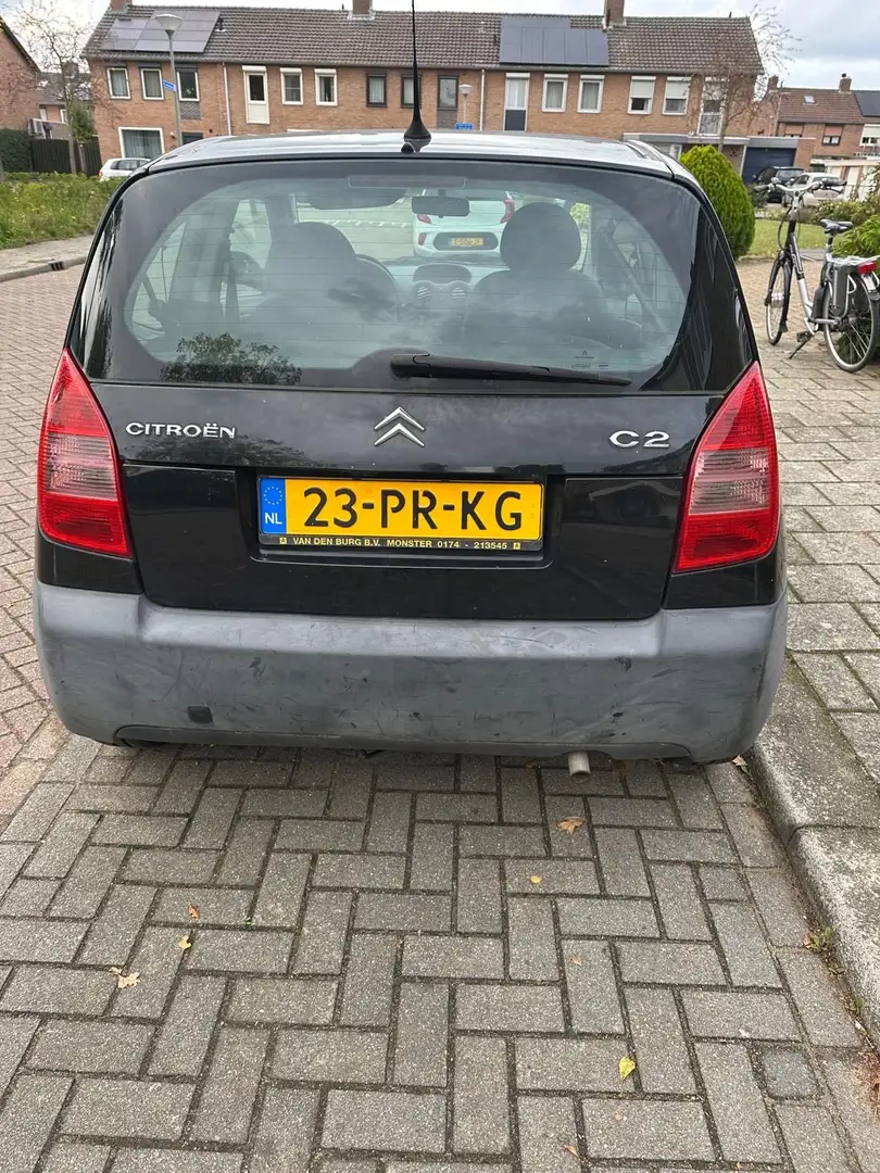 Citroen C2 1.1i Séduction Zwart - 2