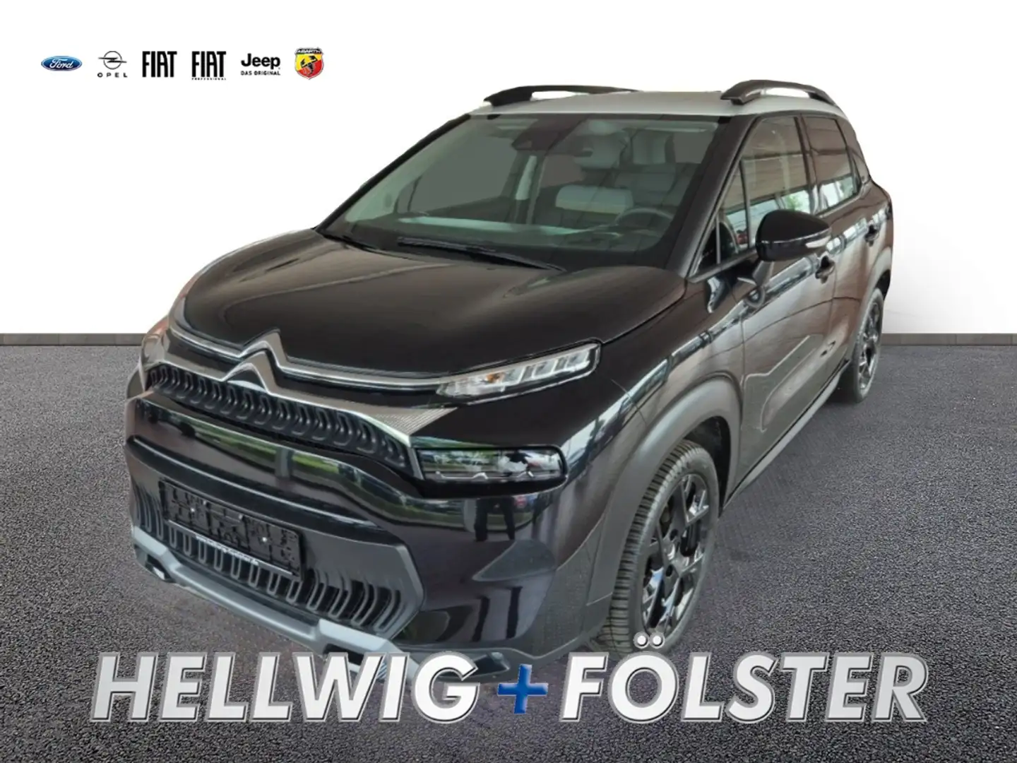 Citroen C3 Aircross Shine Pack 1.2 PureTech Apple CarPlay Zwart - 1