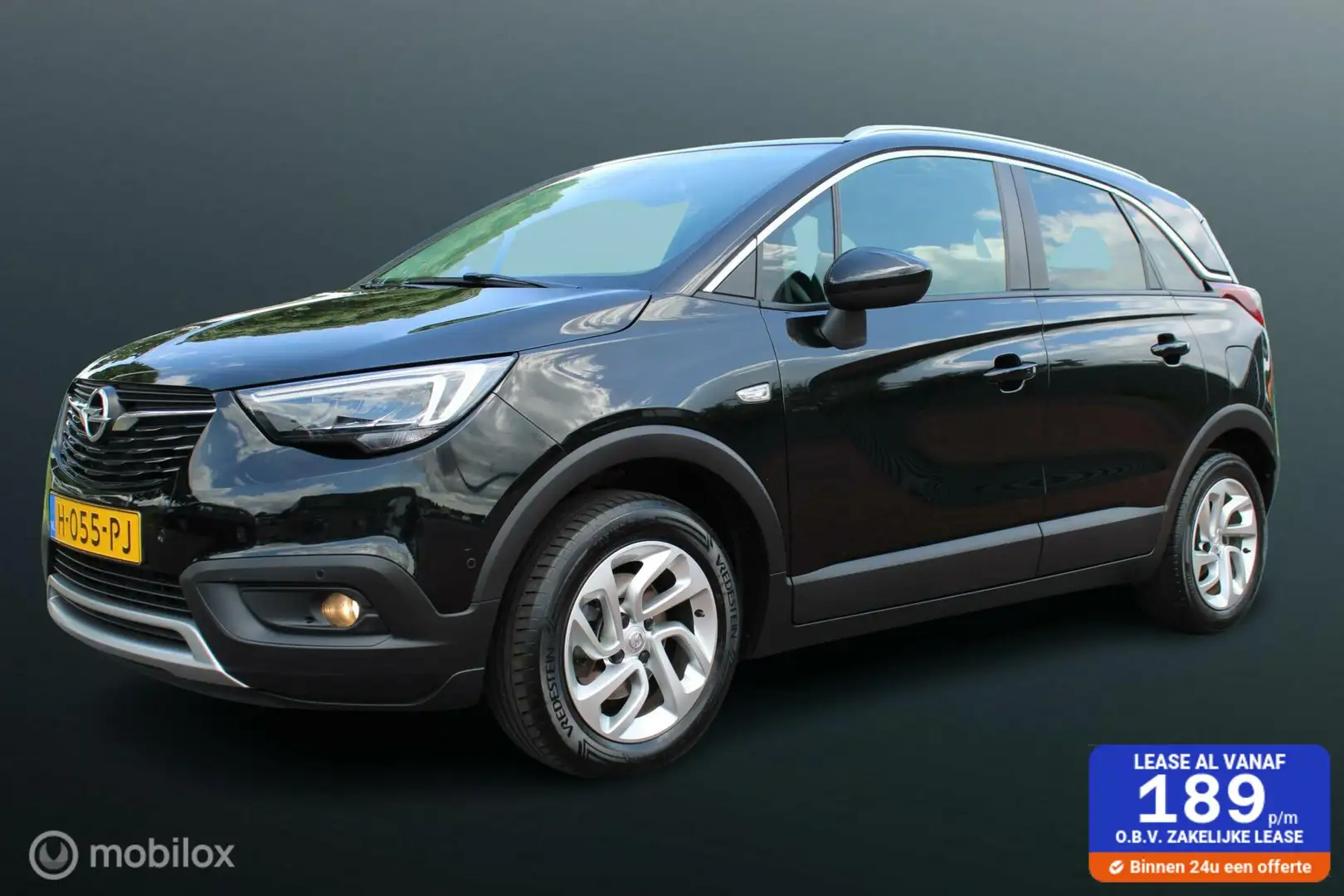 Opel Crossland X 1.2 Turbo Innovation 110 PK, Trekhaak, Pdc voor + Schwarz - 1