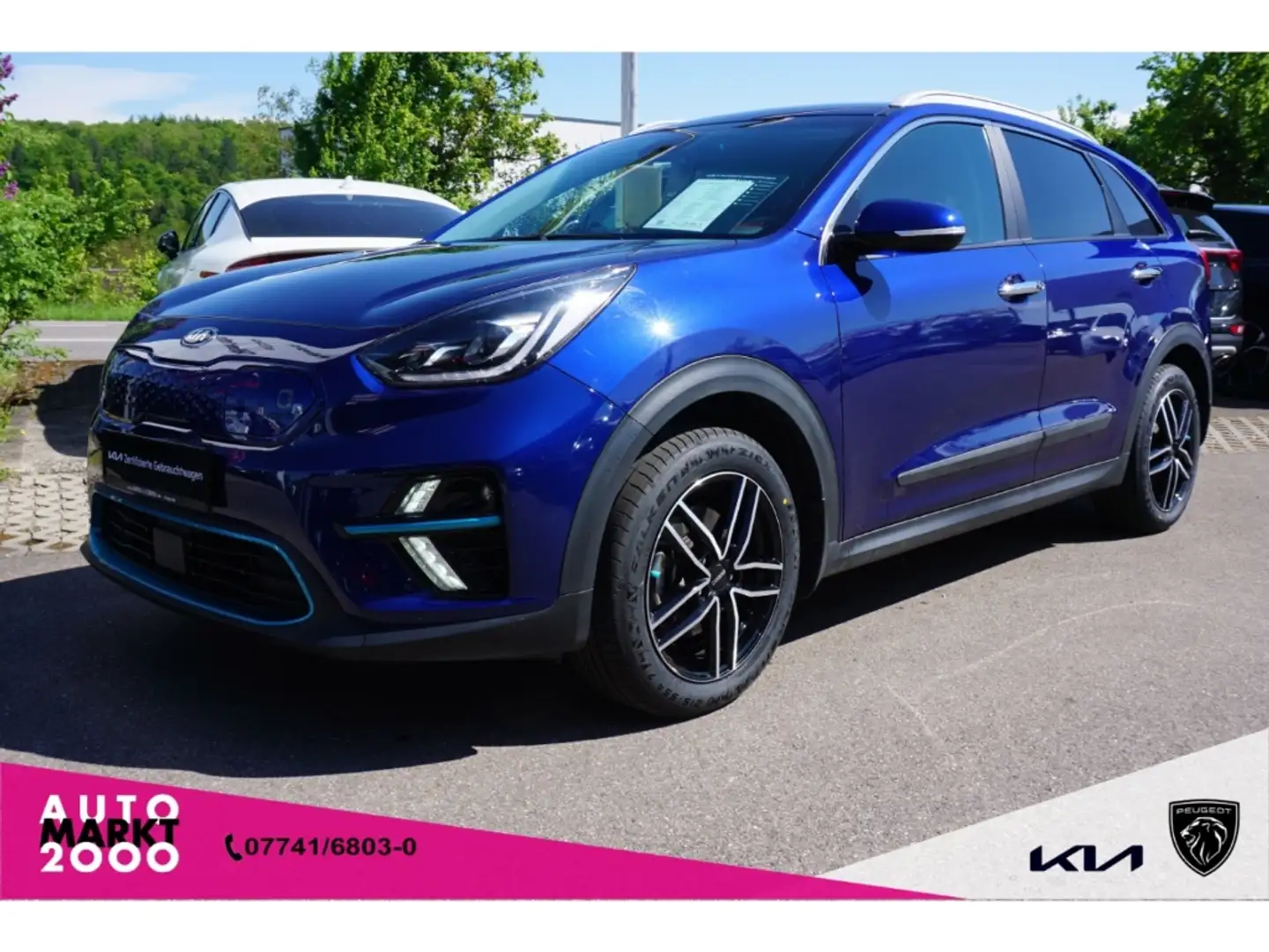 Kia Niro 204 Spirit OBC AHK Navi LED ACC SHZ DAB+ Blau - 1