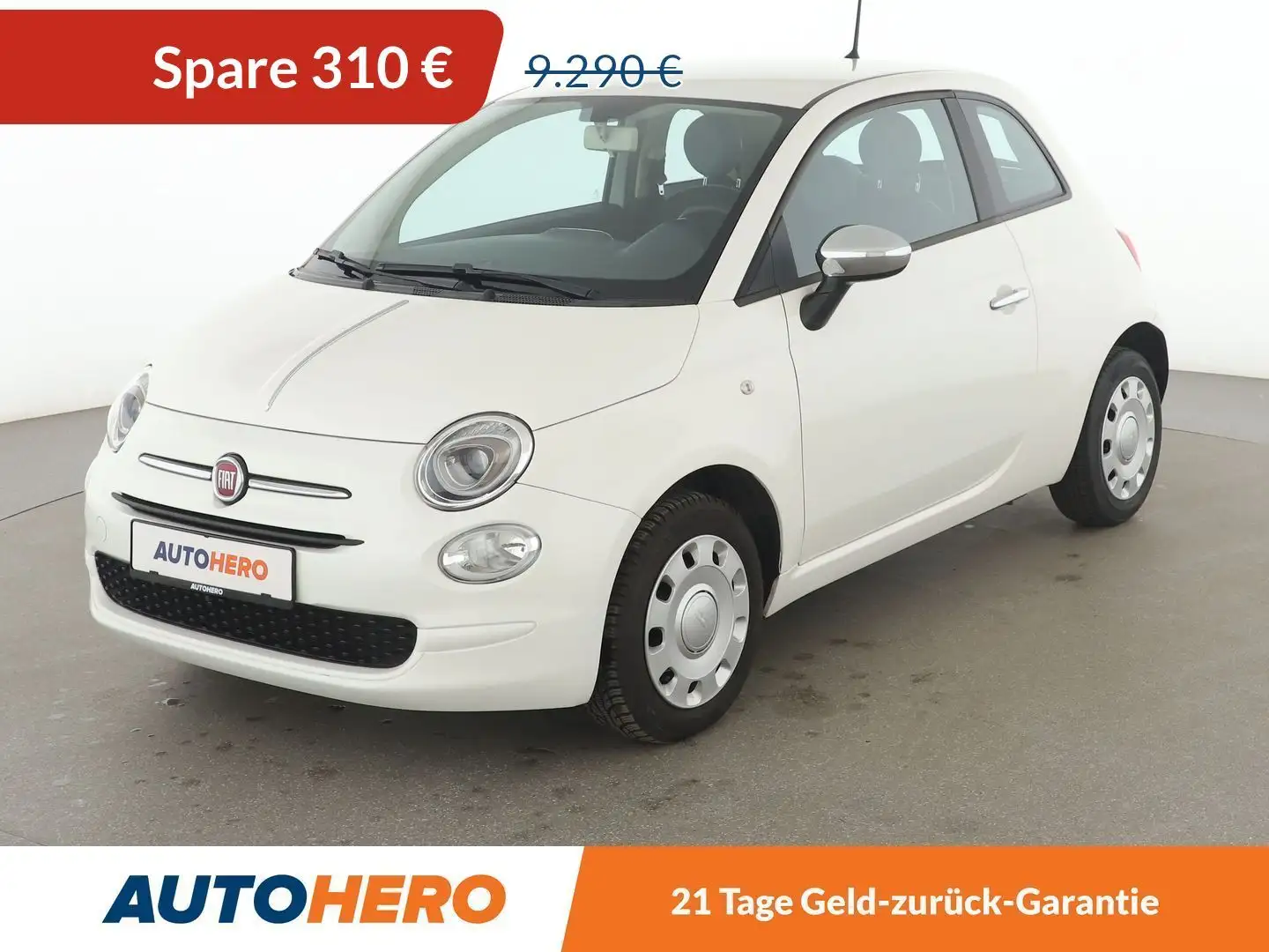 Fiat 500 1.2 Pop Star*KLIMA*TEMPO*GARANTIE* Weiß - 1