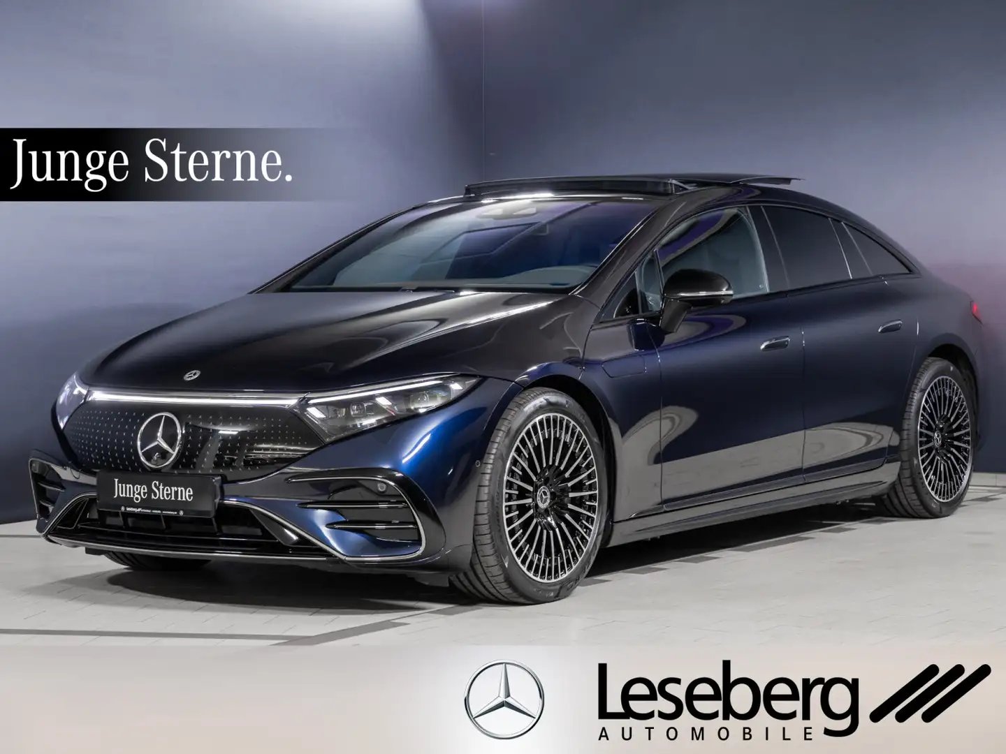 Mercedes-Benz EQS EQS 580 4M AMG DIG.LIGHT/Pano/Distro/Burmester3D Blau - 1